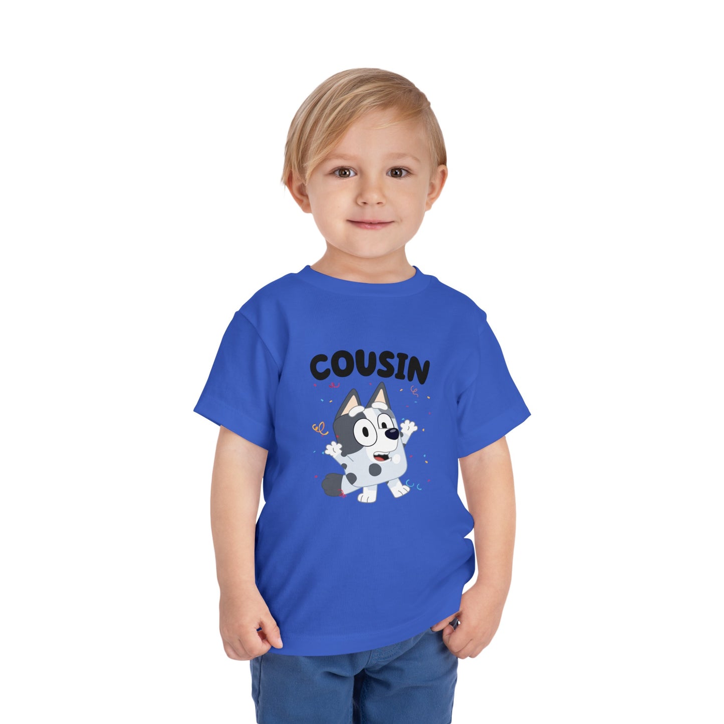 Cousin Birthday Toddler Short Sleeve Tee