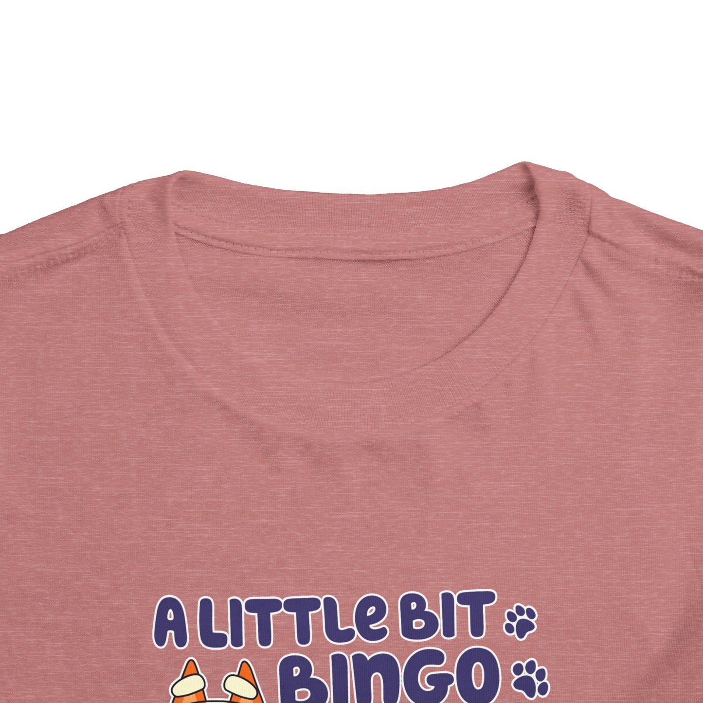 A Little Bit Bingo Toddler Short Sleeve Tee