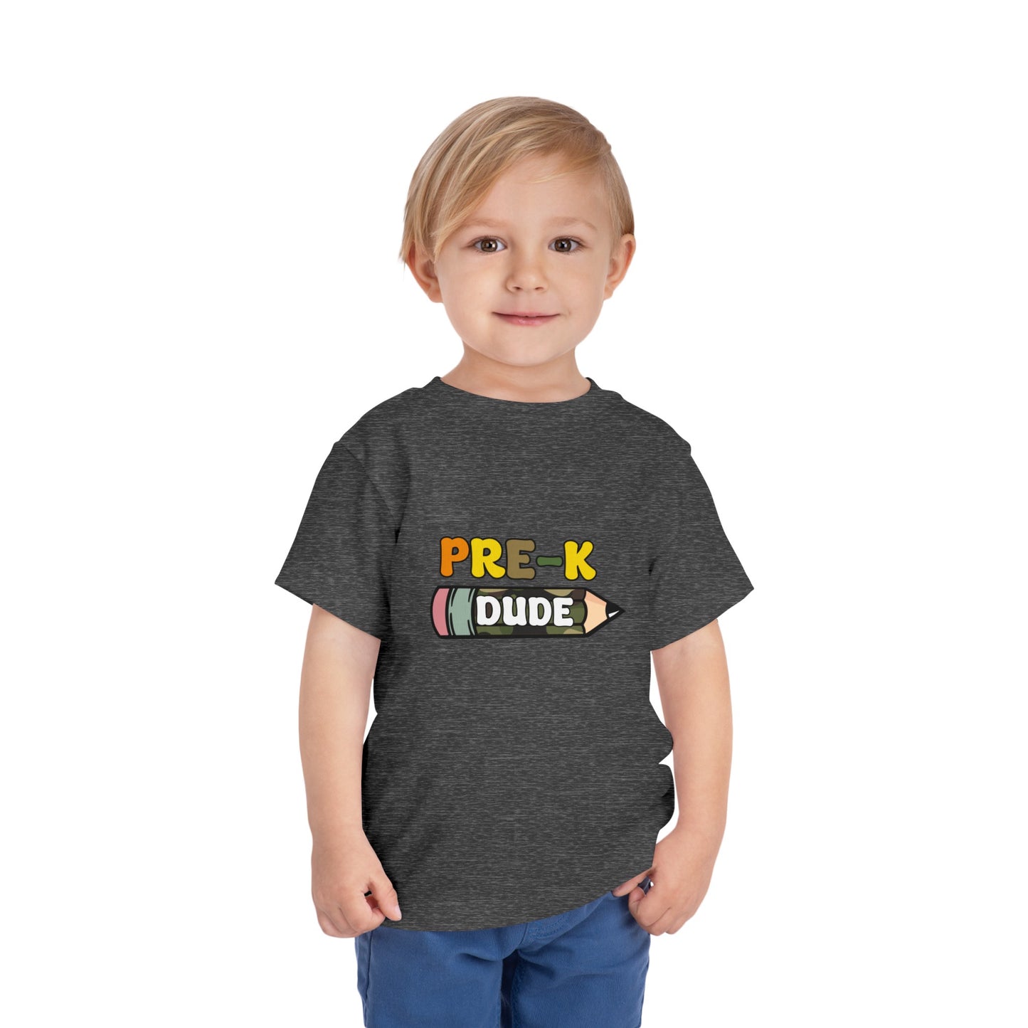Pre-K Dude Toddler Short Sleeve Tee