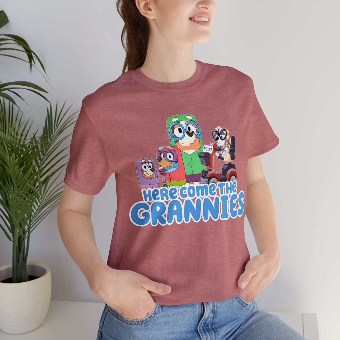 Here Comes the Grannies Short Sleeve Tshirt