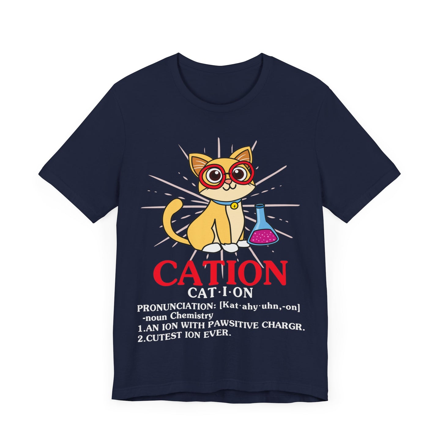 Cat-I-On (Cation) Definition Jersey Short Sleeve Tee