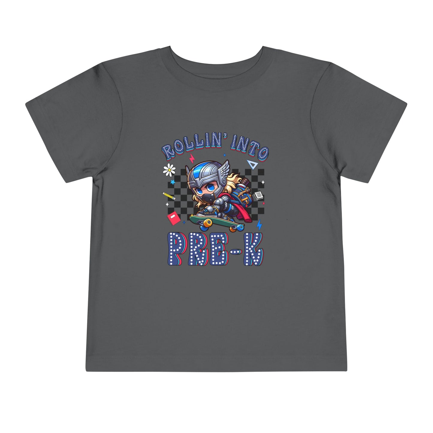 THOR - Rollin' Into Pre-K Toddler Short Sleeve Tee