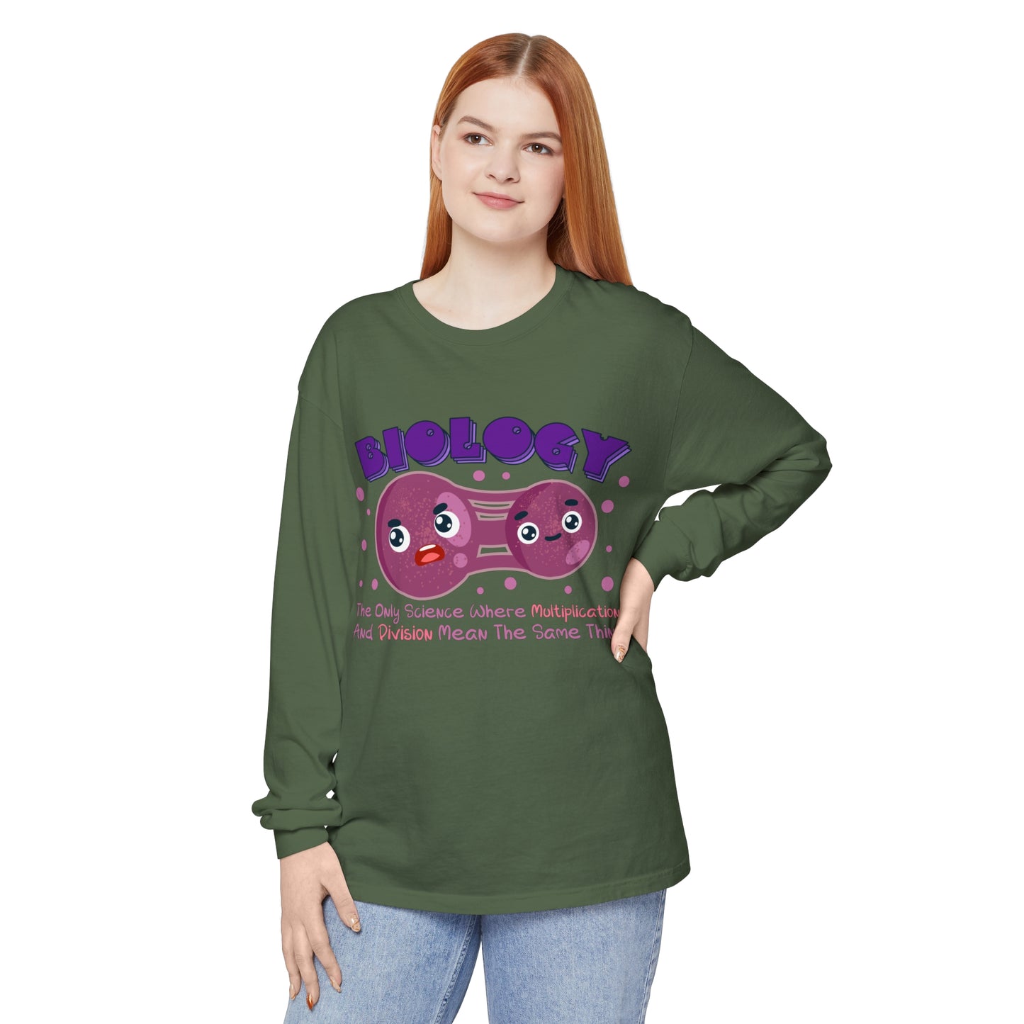 BIOLOGY Long Sleeve T-Shirt