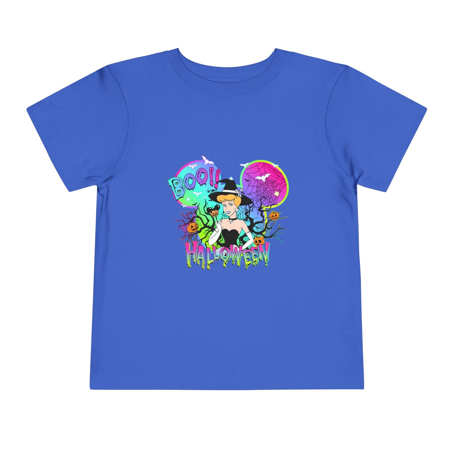 Cinderella Boo! Halloween Toddler Short Sleeve Tee