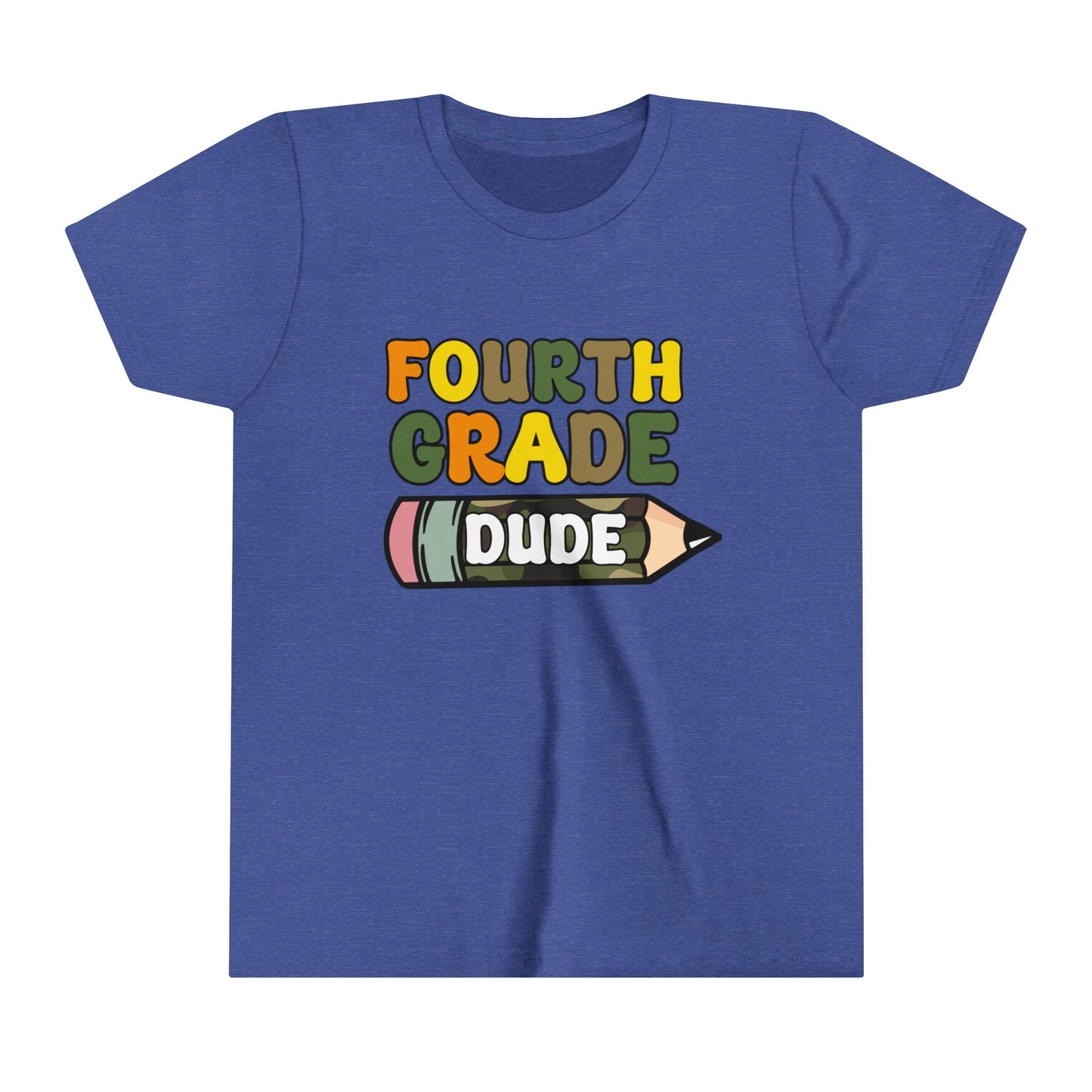 Fourth Grade Dude Youth Short Sleeve Tee