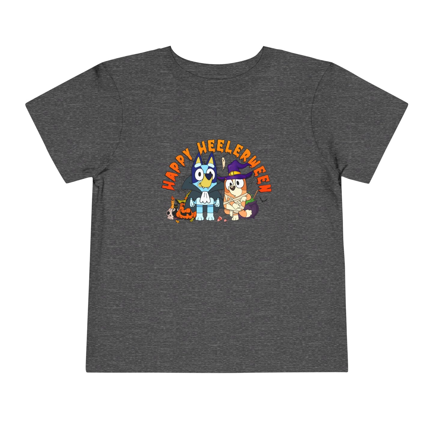 Happy HeelerweenToddler Short Sleeve Tee