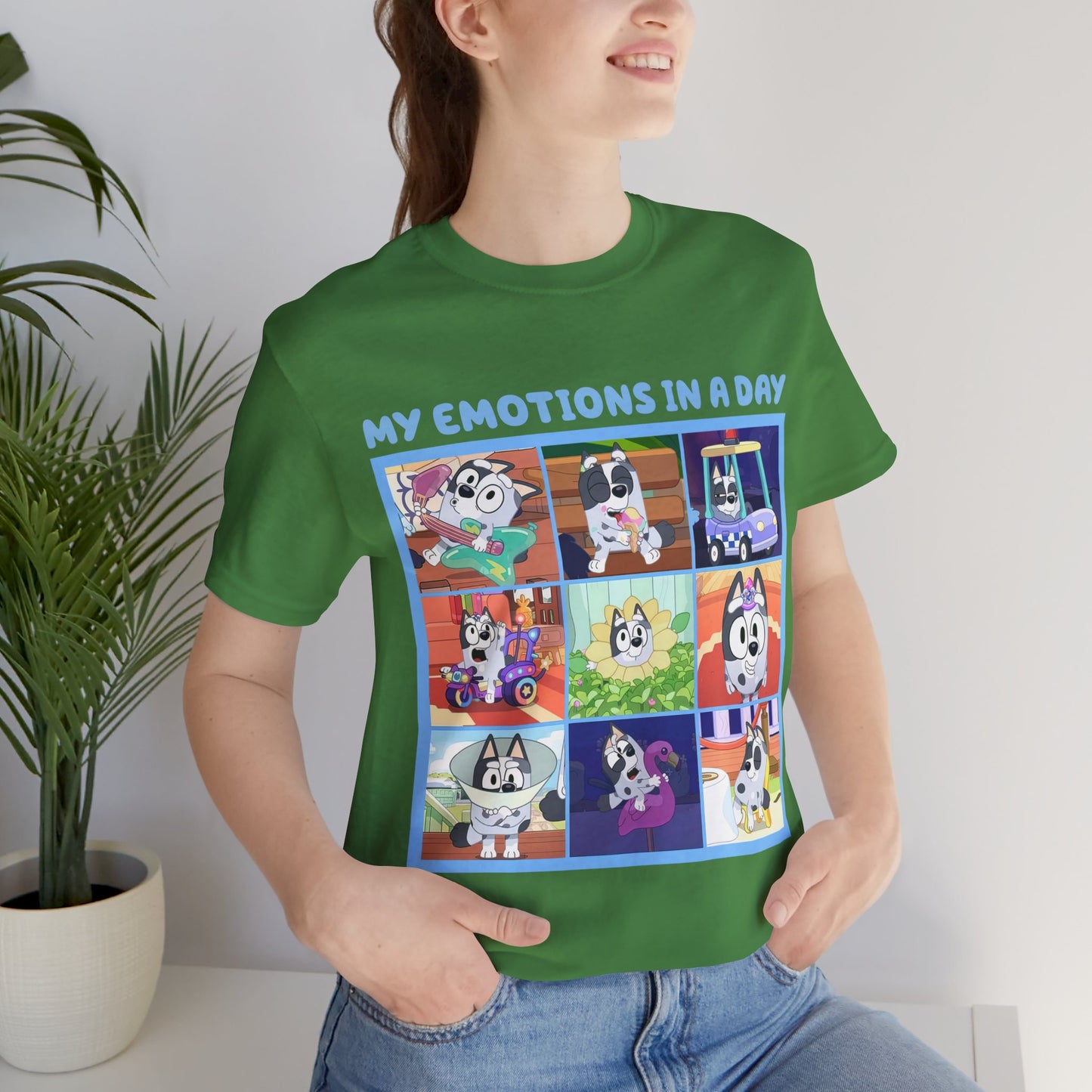 My Emotions in a Day Short Sleeve Tee