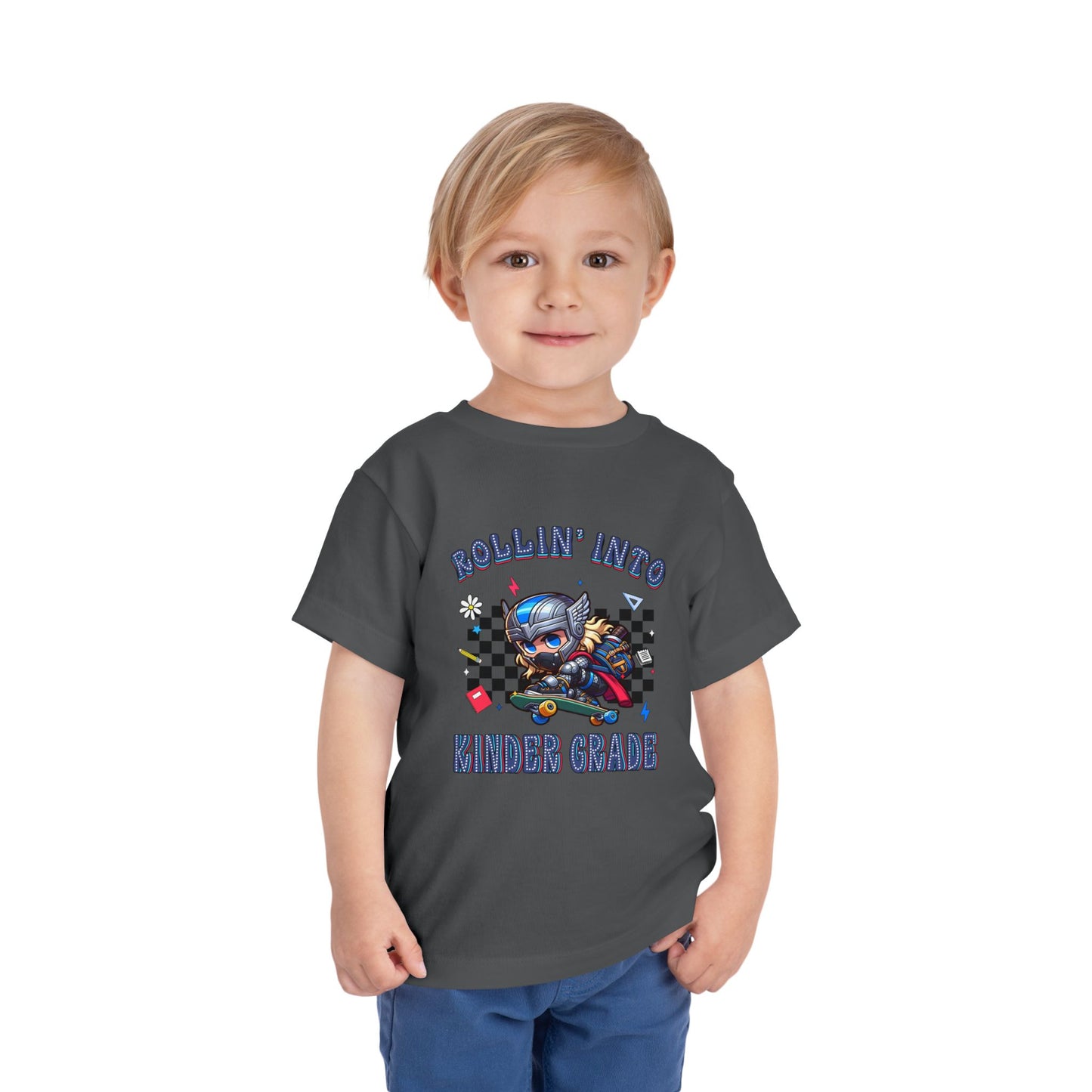 THOR - Rollin' Into Kinder Grade Toddler Short Sleeve Tee
