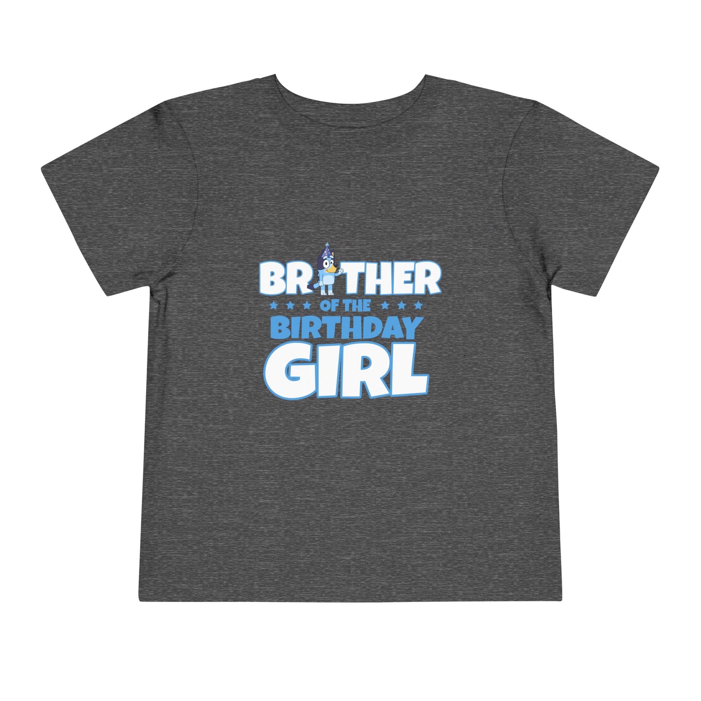 Brother of the Birthday Girl Toddler Short Sleeve Tee