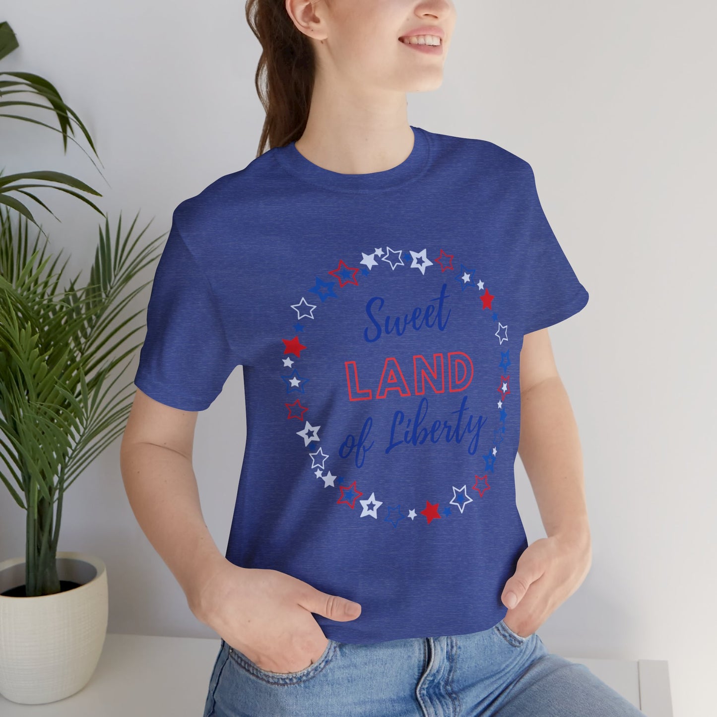 Sweet Land of Liberty Jersey Short Sleeve Tee