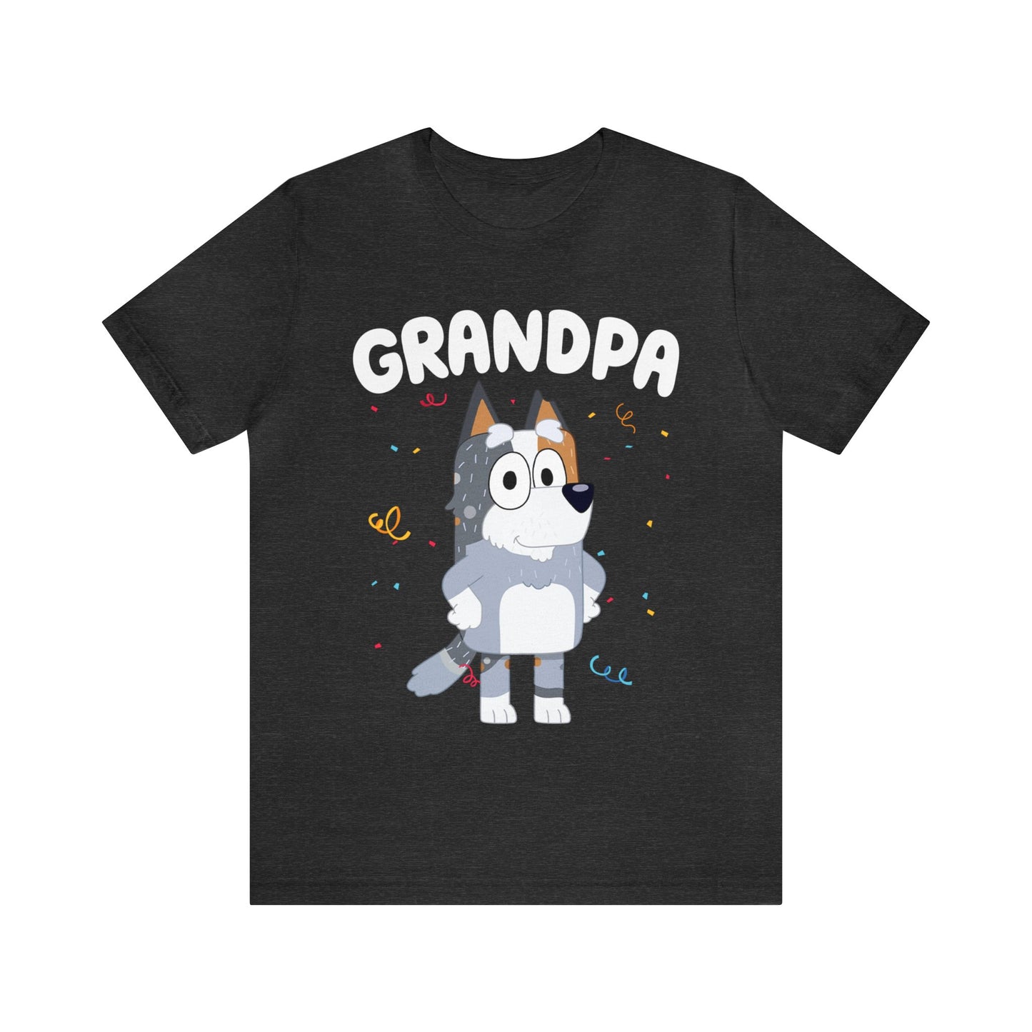 Grandpa Bluey Birthday Short sleeve Tshirt