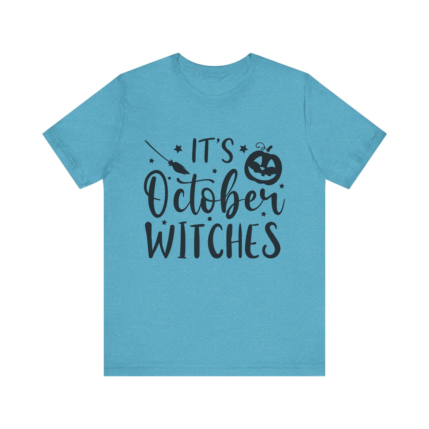 It's October Witches Jersey Short Sleeve Tee