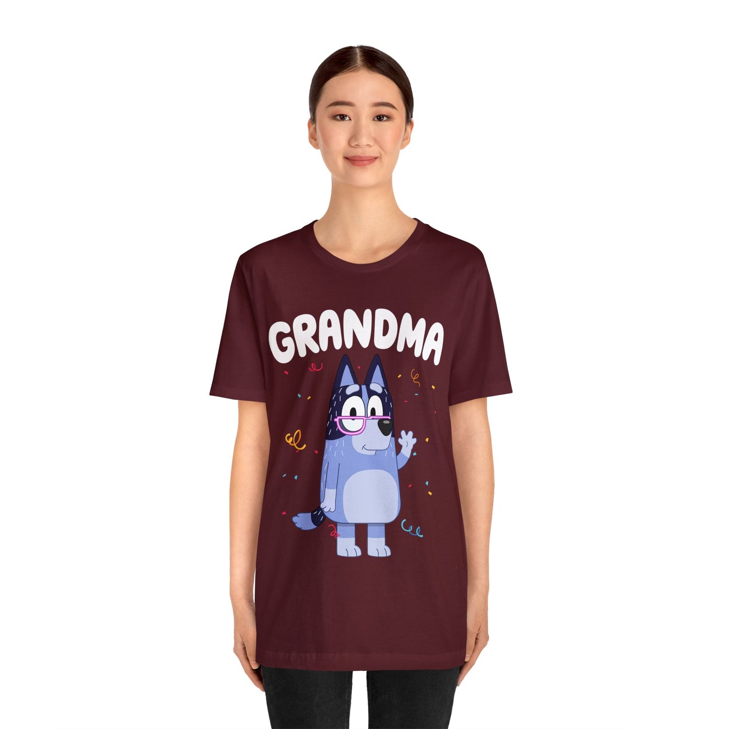 Grandma Bluey Birthday short sleeve Tshirt