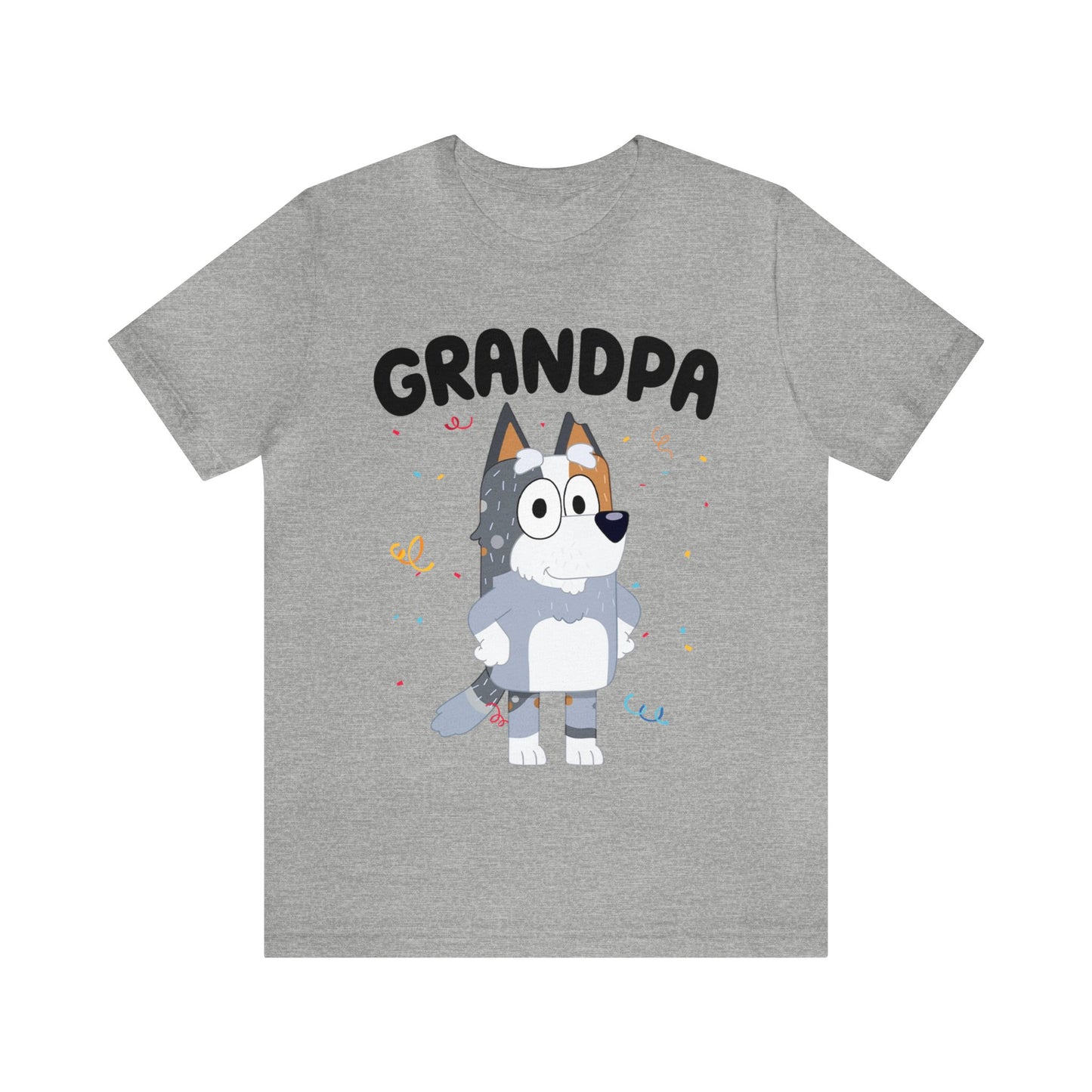 Grandpa Bluey Birthday Short sleeve Tshirt