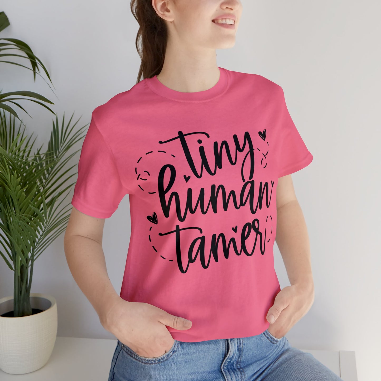 Tiny human tamer Short sleeve Tshirt