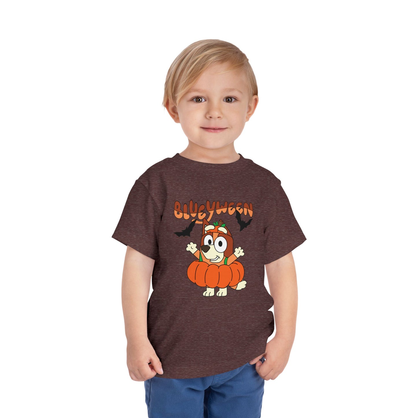 Bingo Blueyween Toddler Short Sleeve Tee