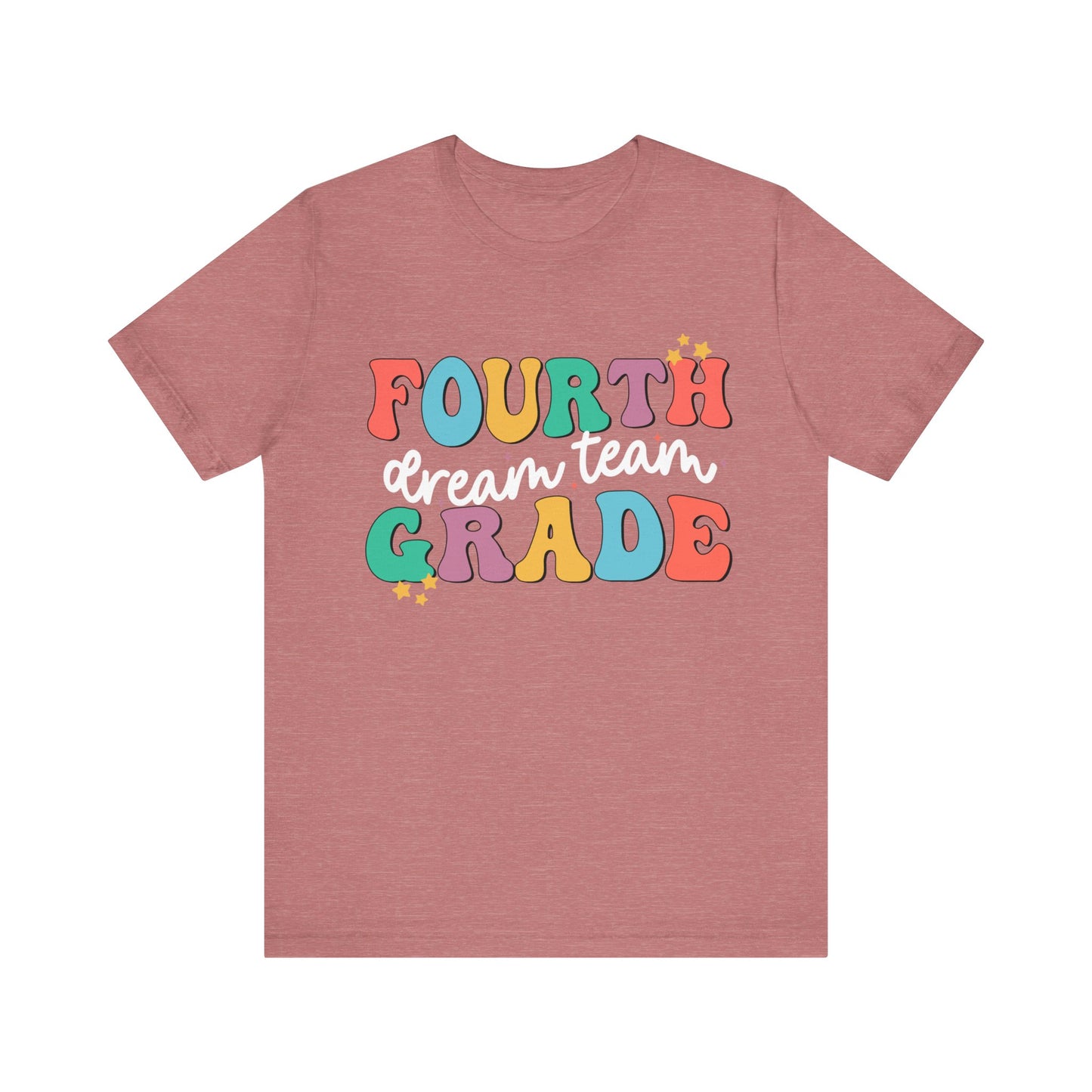 Fourth Grade Dream Team Jersey Short Sleeve Tee