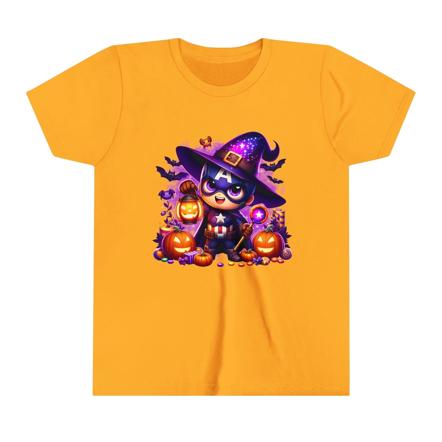 Captain America Youth Short Sleeve Tee