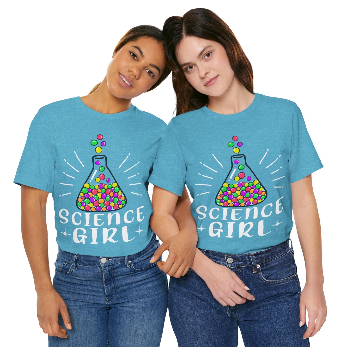 Science Girl Jersey Short Sleeve Tee