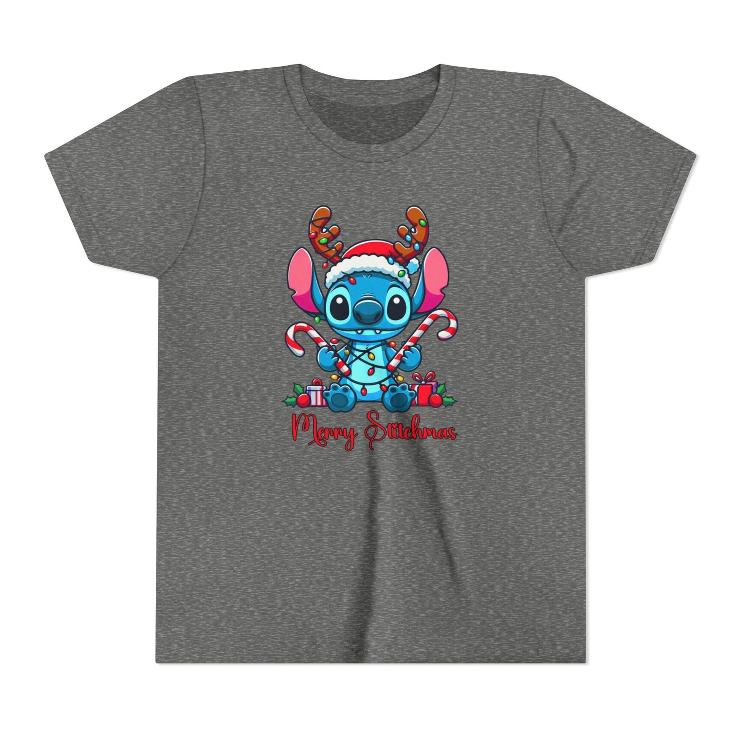 Merry Stitchmas Youth Short Sleeve Tee