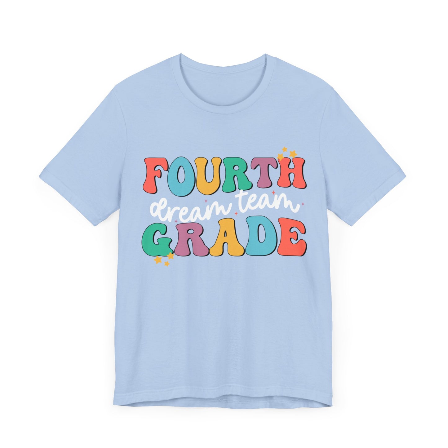 Fourth Grade Dream Team Jersey Short Sleeve Tee