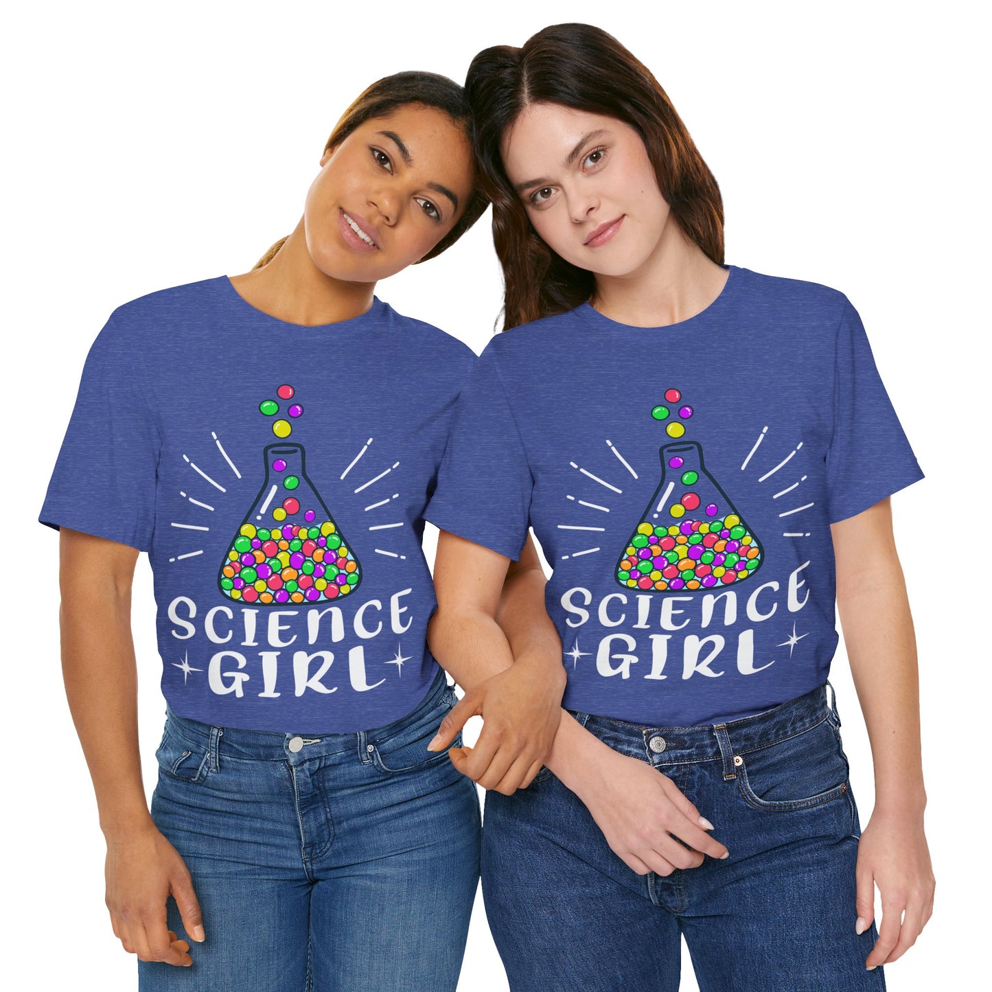 Science Girl Jersey Short Sleeve Tee
