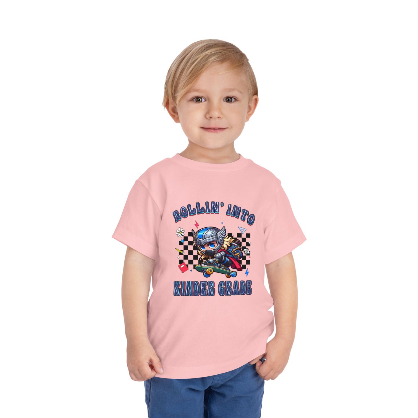 THOR - Rollin' Into Kinder Grade Toddler Short Sleeve Tee
