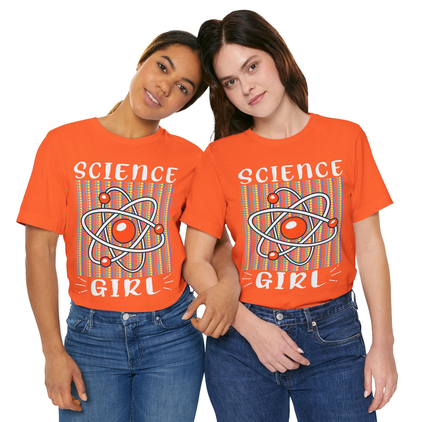Science  Girl Jersey Short Sleeve Tee