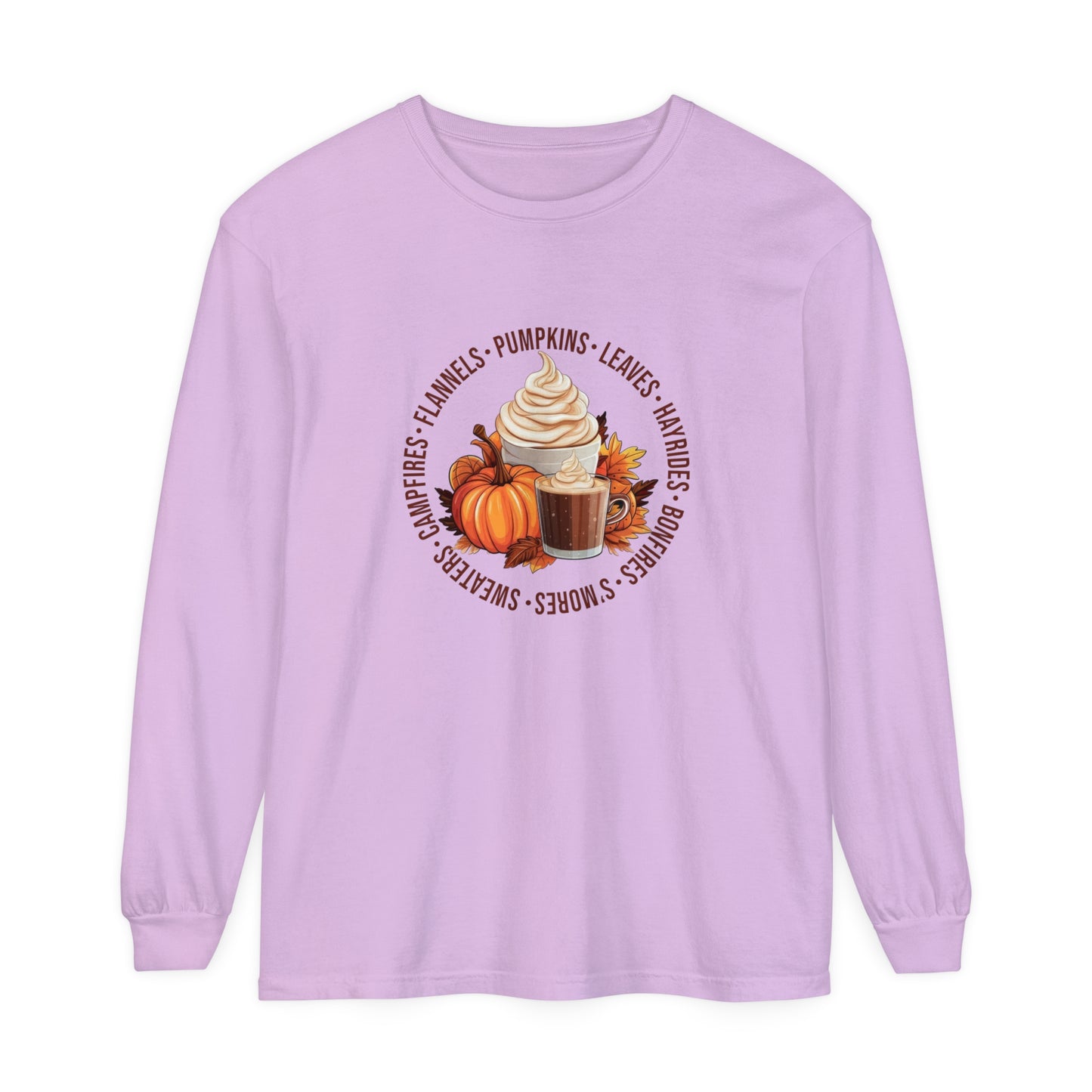 Circle of Fall Long Sleeve T-Shirt