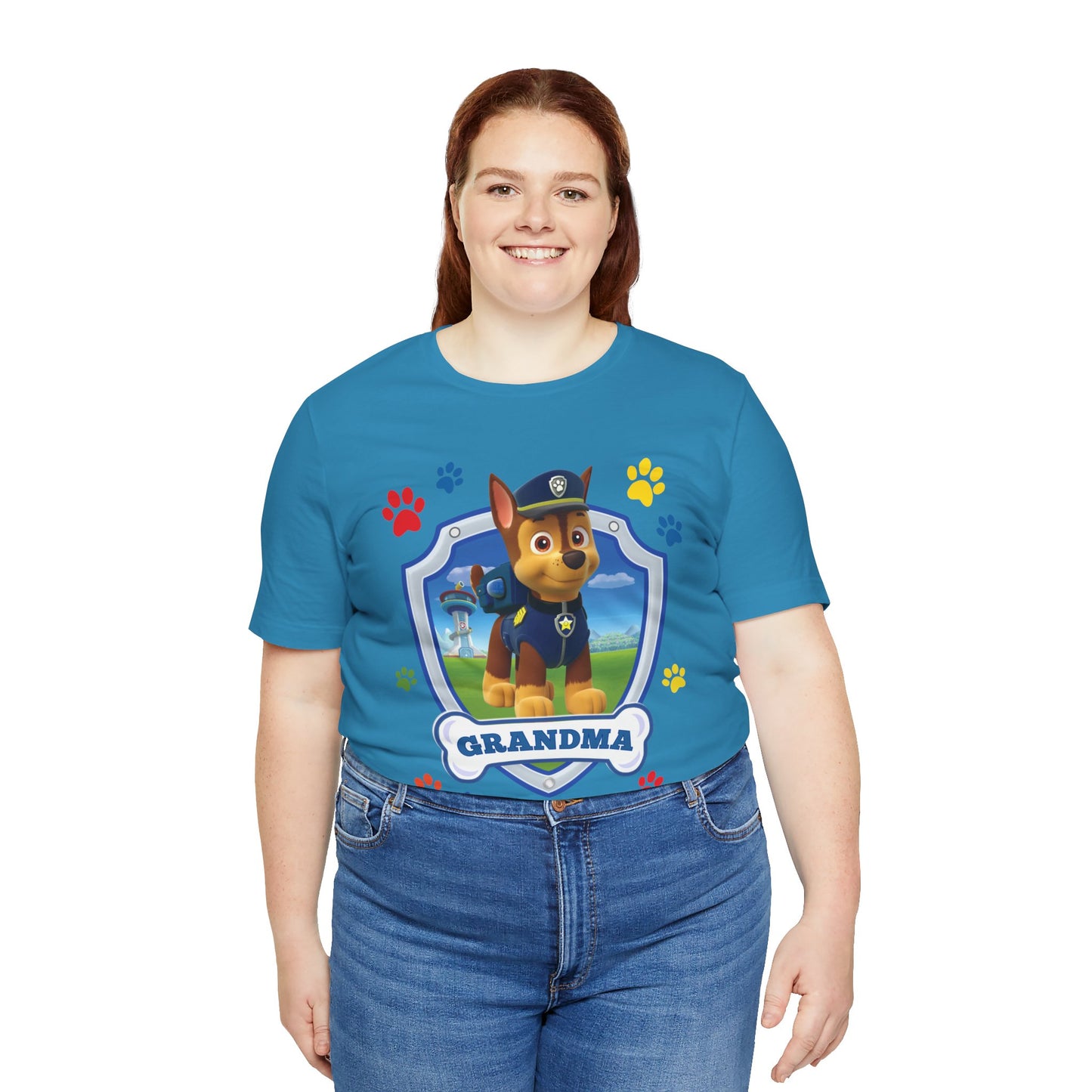 Grandma of the Birthday Boy Jersey Short Sleeve Tee