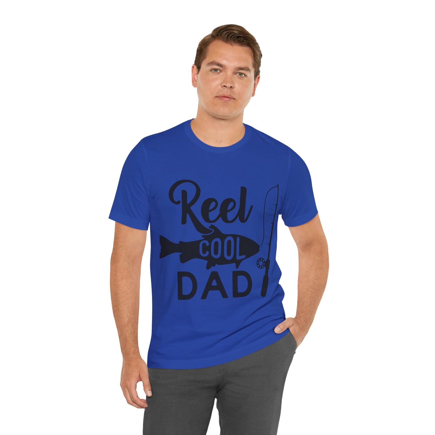 Reel Cool Dad Jersey Short Sleeve Tee
