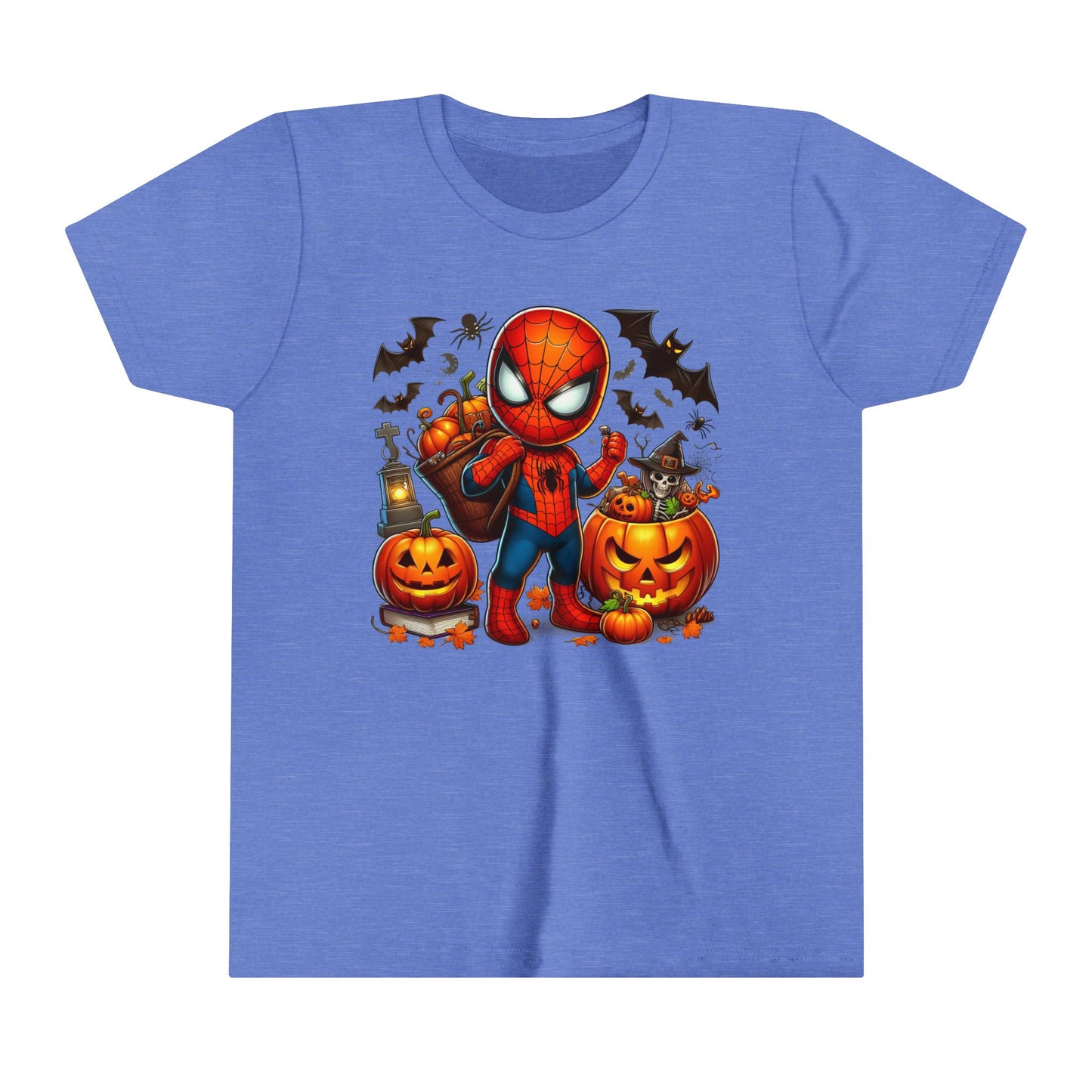 Spiderman Trick or Treat Youth Short Sleeve Tee