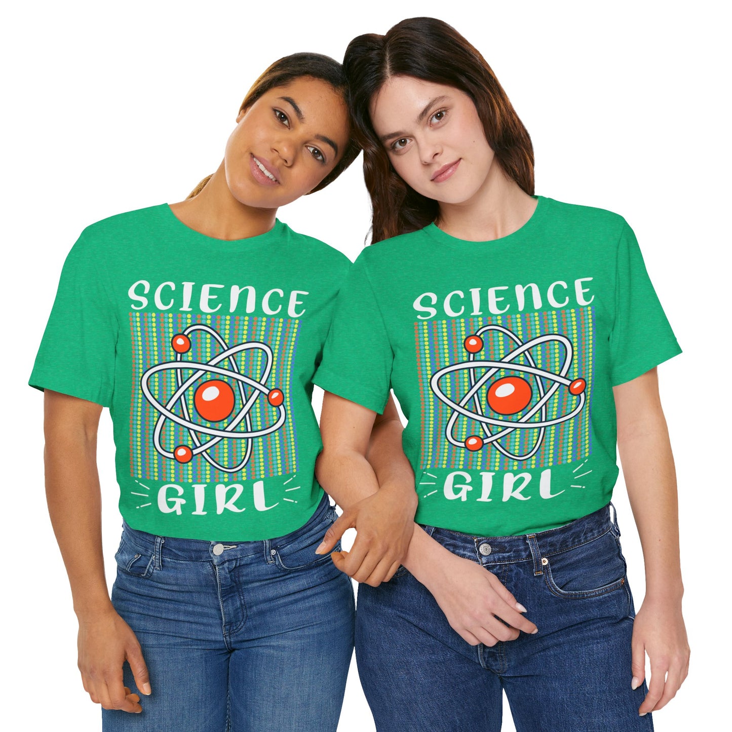 Science  Girl Jersey Short Sleeve Tee