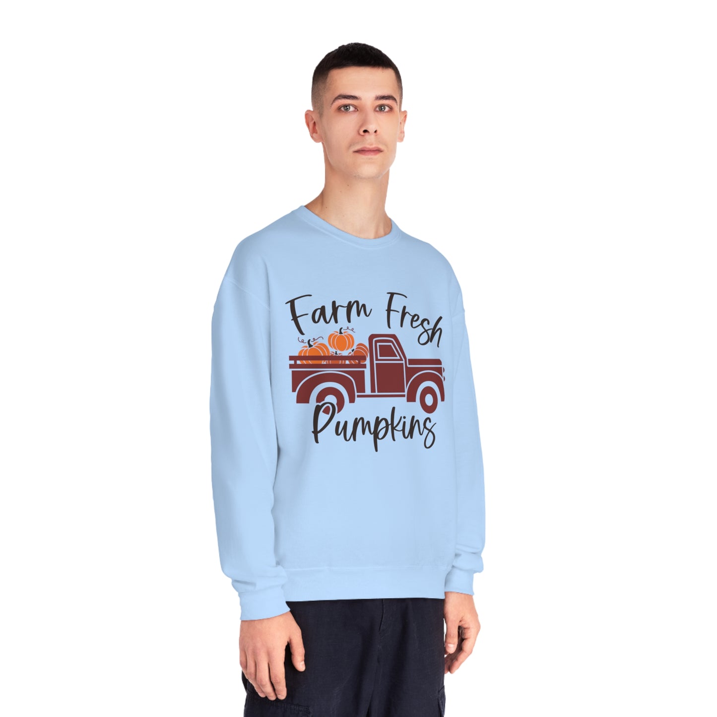 Farm Fresh Pumpkins Crewneck Sweatshirt