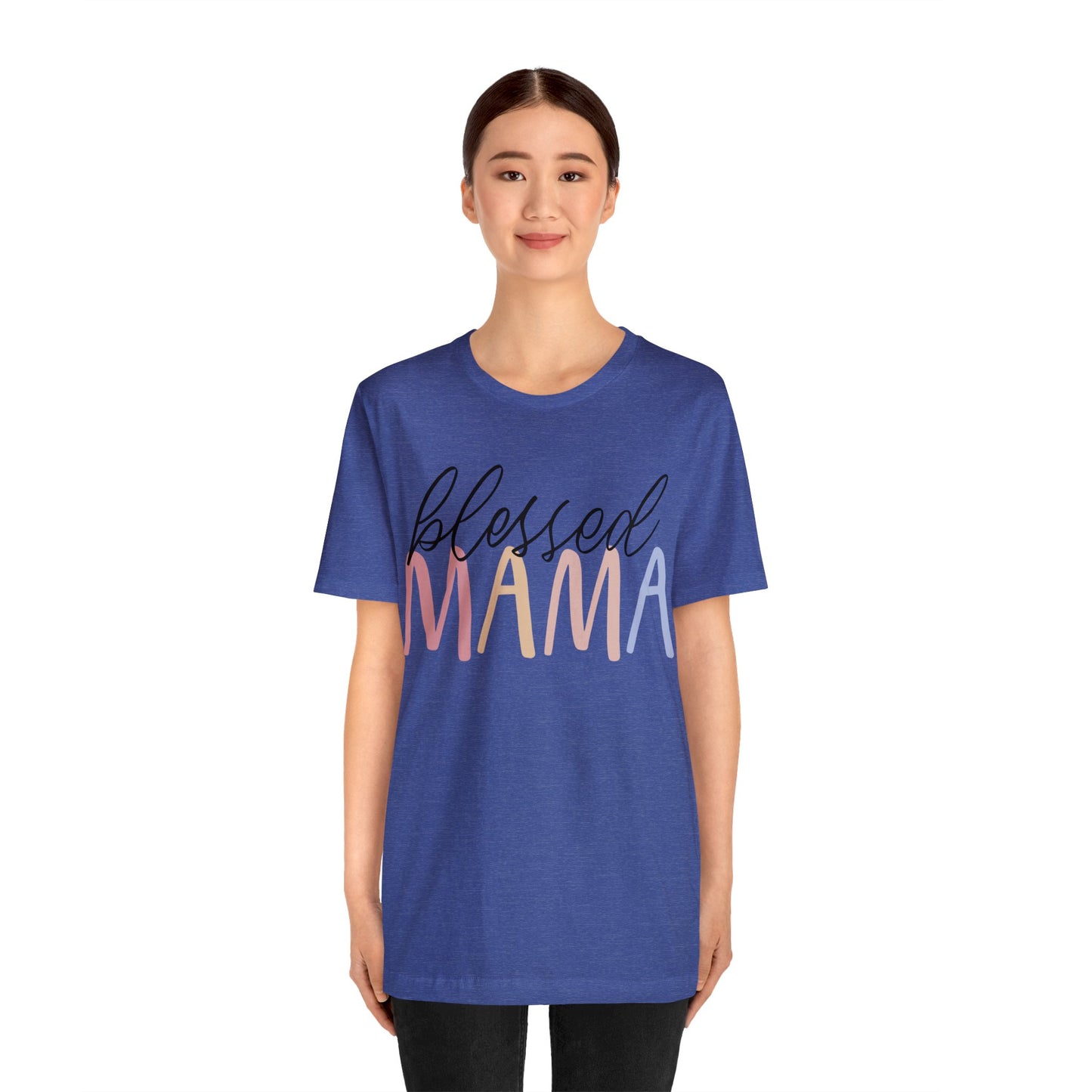 Blessed Mama short sleeve tshirt