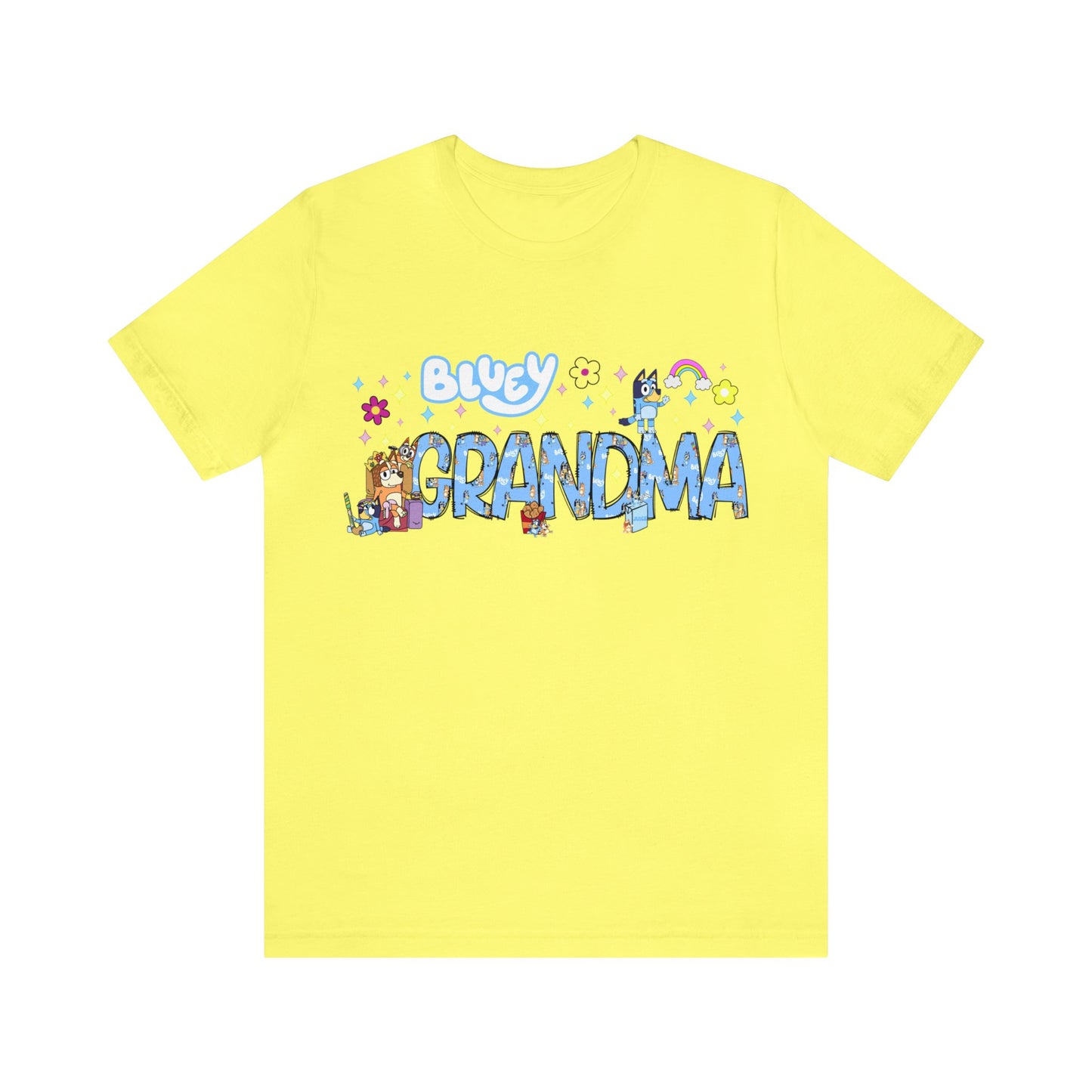 Bluey - Grandma Daily Affirmations Short Sleeve Tshirt