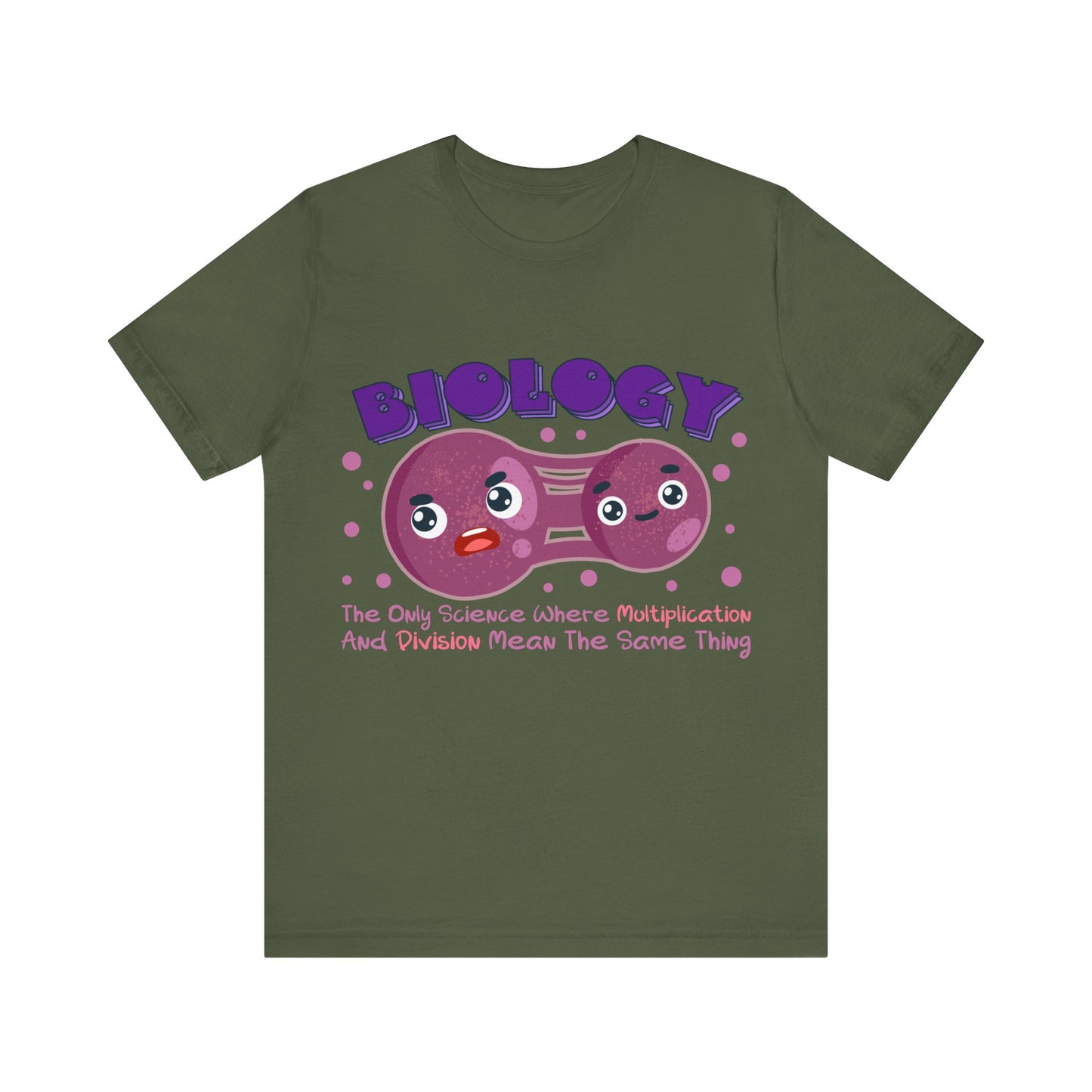 BIOLOGY Jersey Short Sleeve Tee