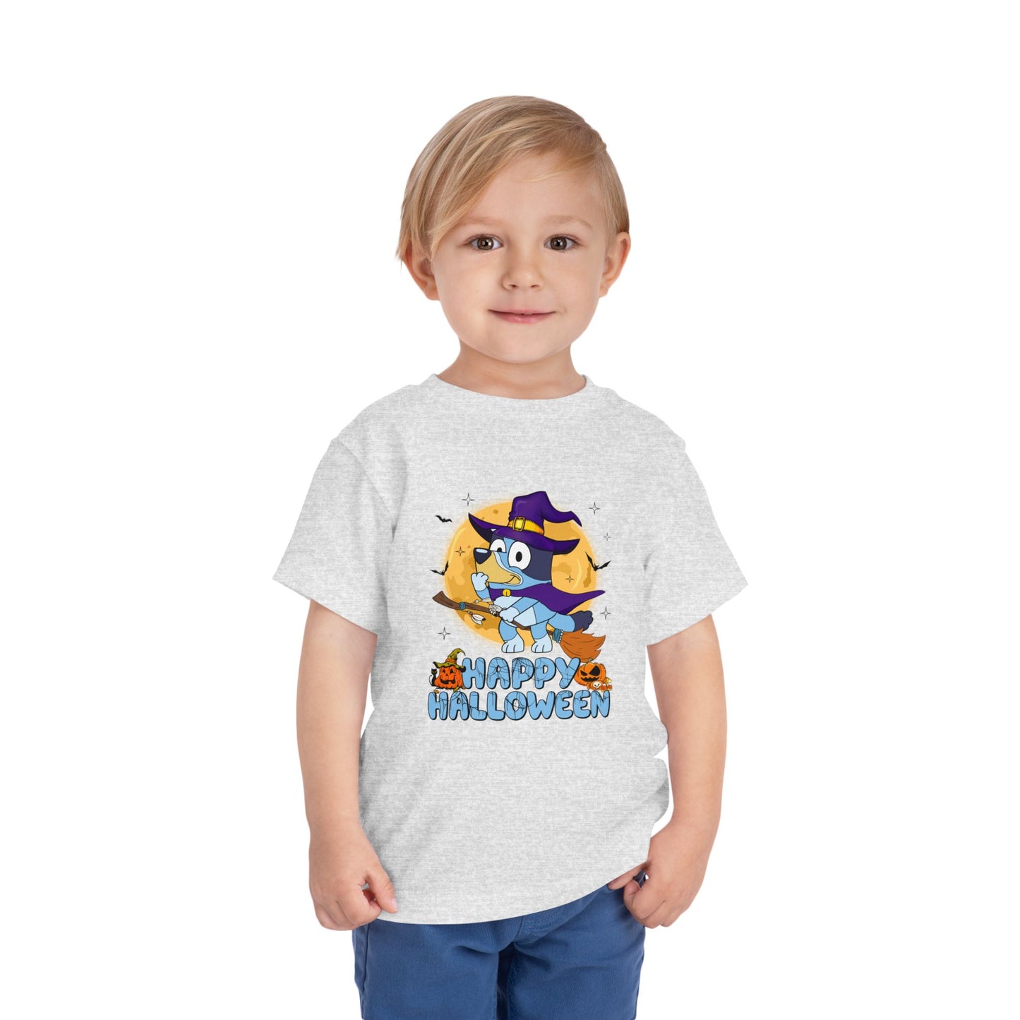Happy Halloween Toddler Short Sleeve Tee
