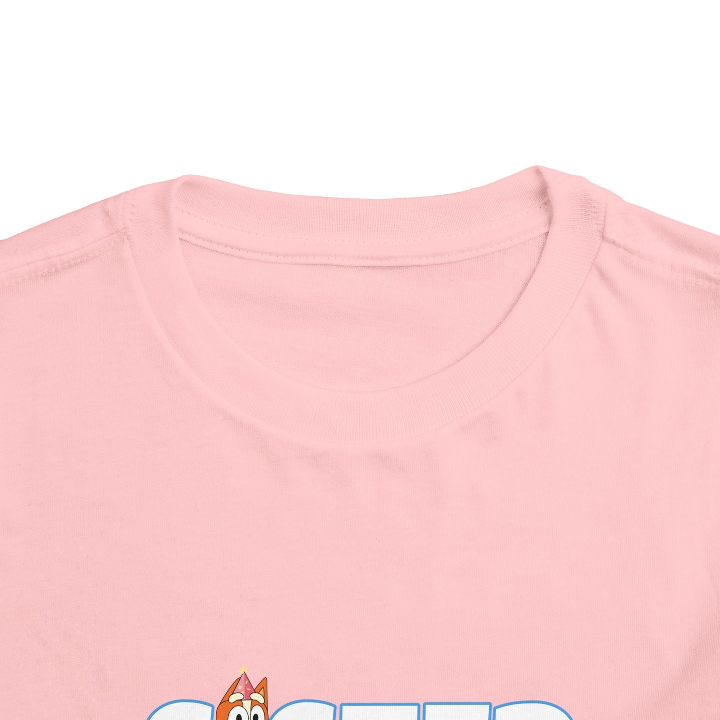Sister of the Birthday Girl Toddler Short Sleeve Tee