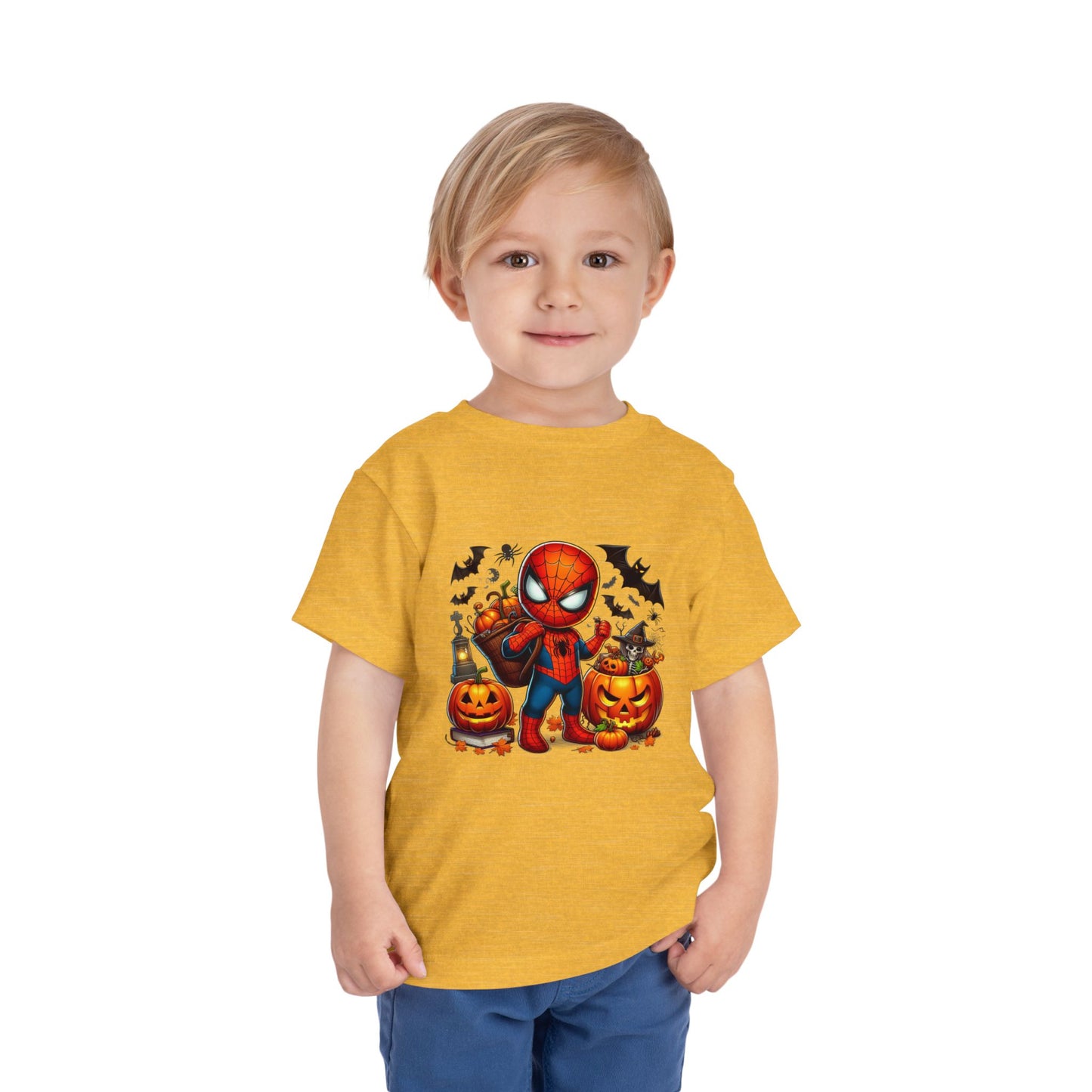 Spiderman Trick or Treat Toddler Short Sleeve Tee