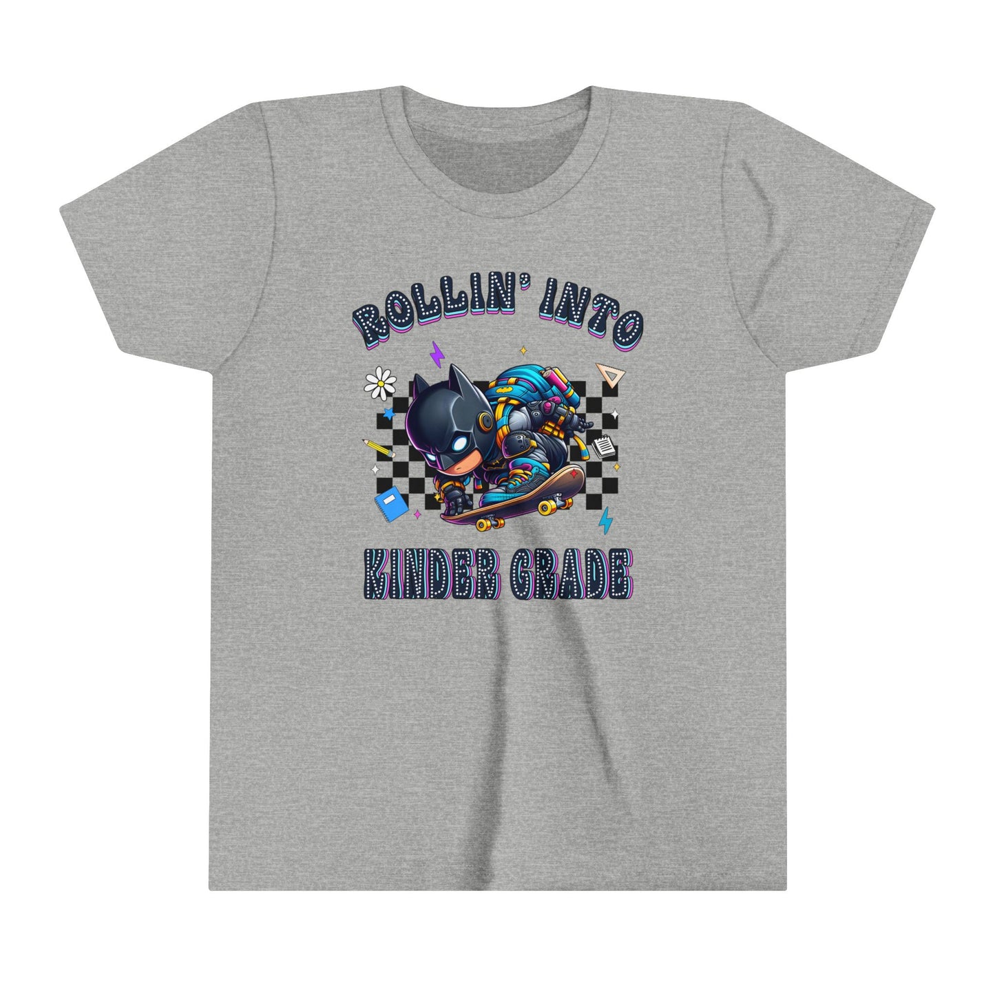 BATMAN - Rollin' Into Kinder Grade Youth Short Sleeve Tee