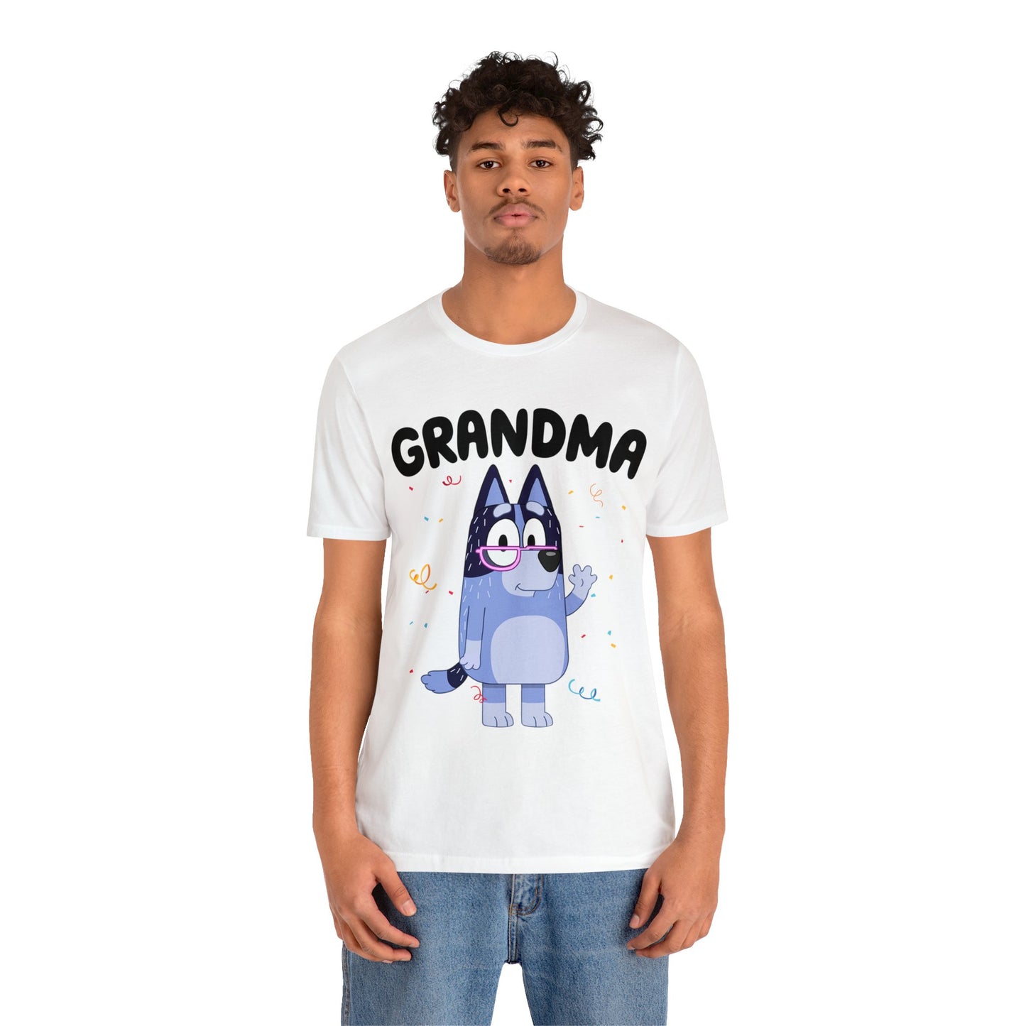 Grandma Bluey Birthday short sleeve Tshirt