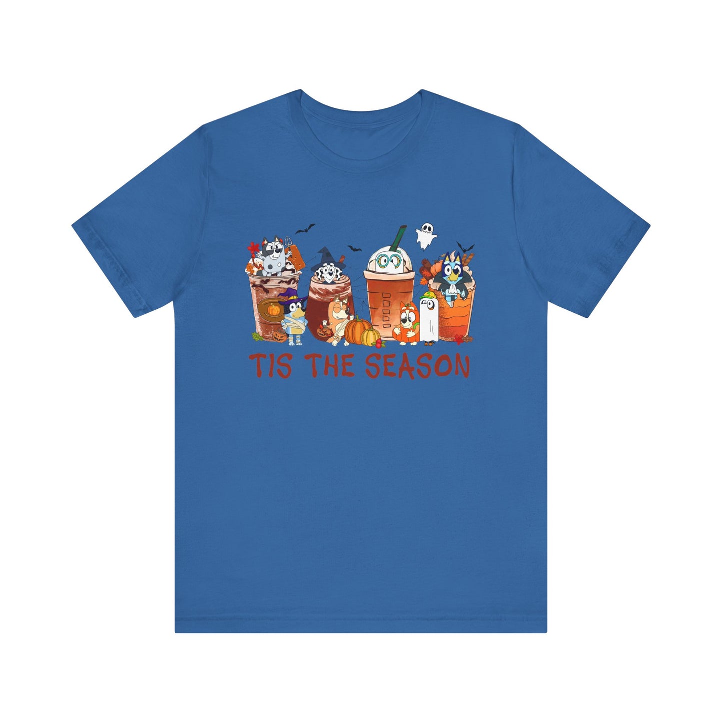 Tis the Season Bluey and Friends Jersey Short Sleeve Tee