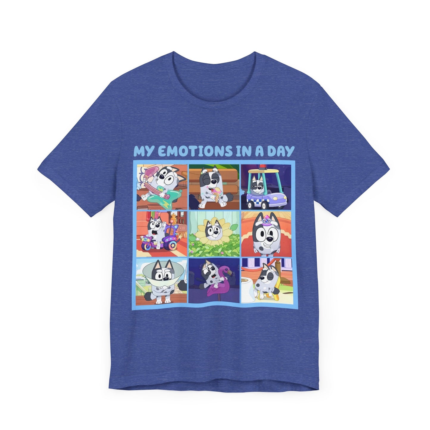 My Emotions in a Day Short Sleeve Tee