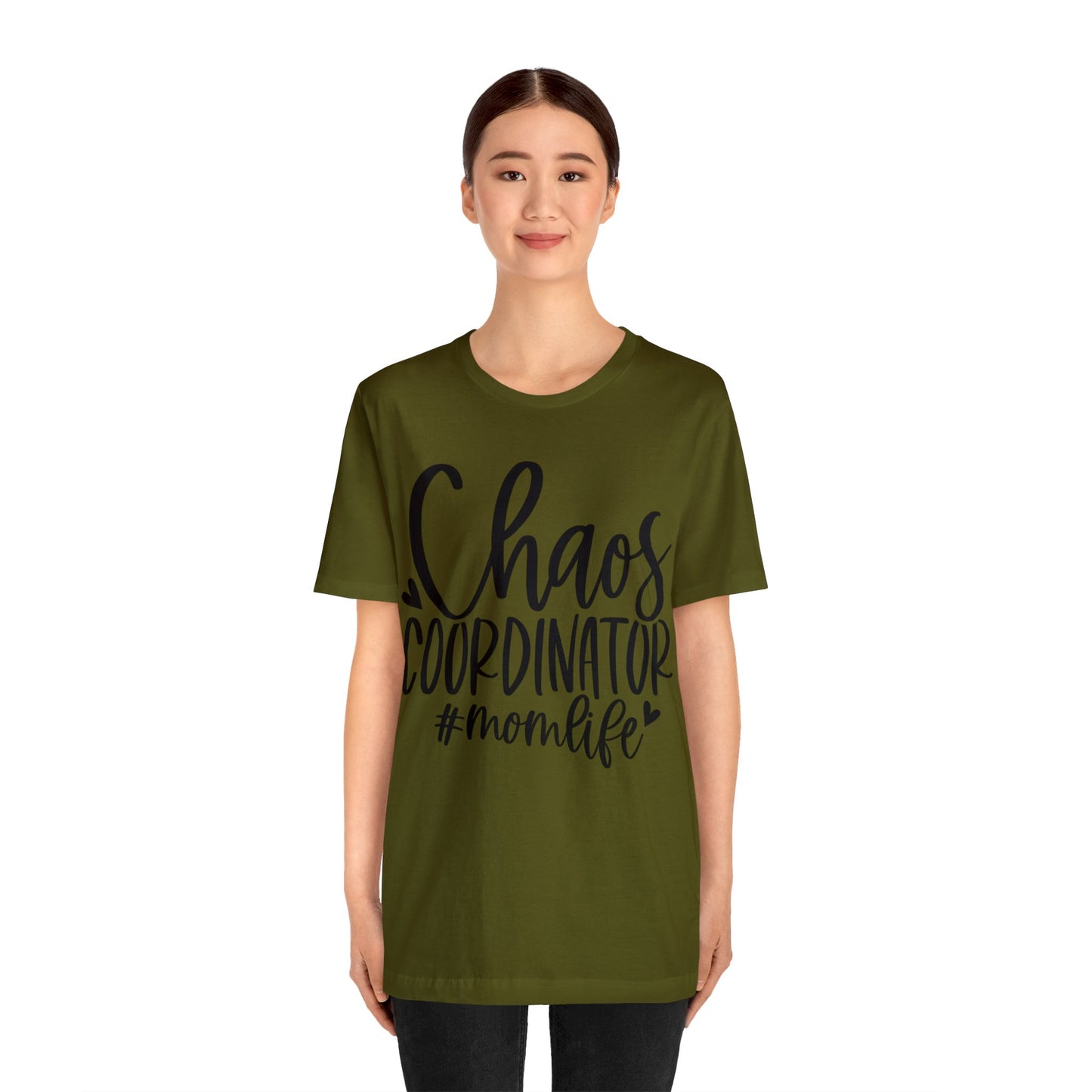 Chaos Coordinator #momlife short sleeve tshirt