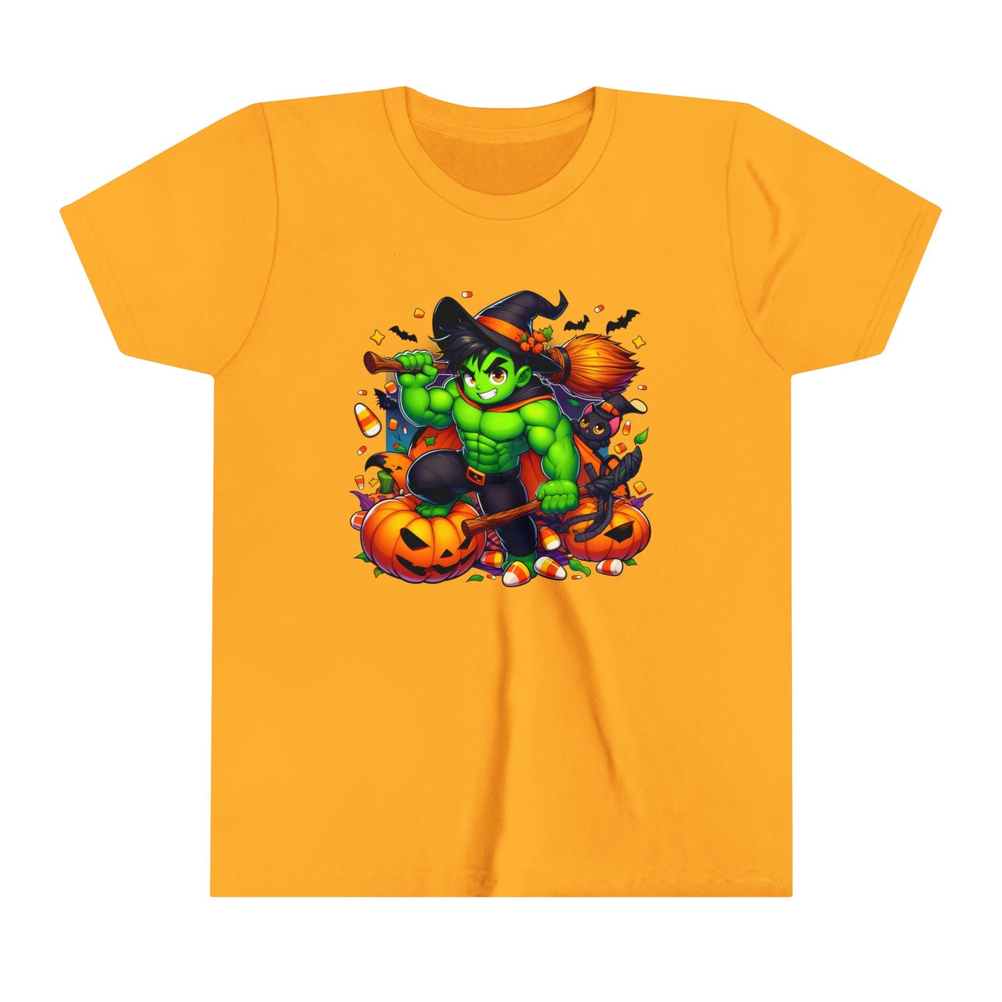 Hulk Halloween Youth Short Sleeve Tee