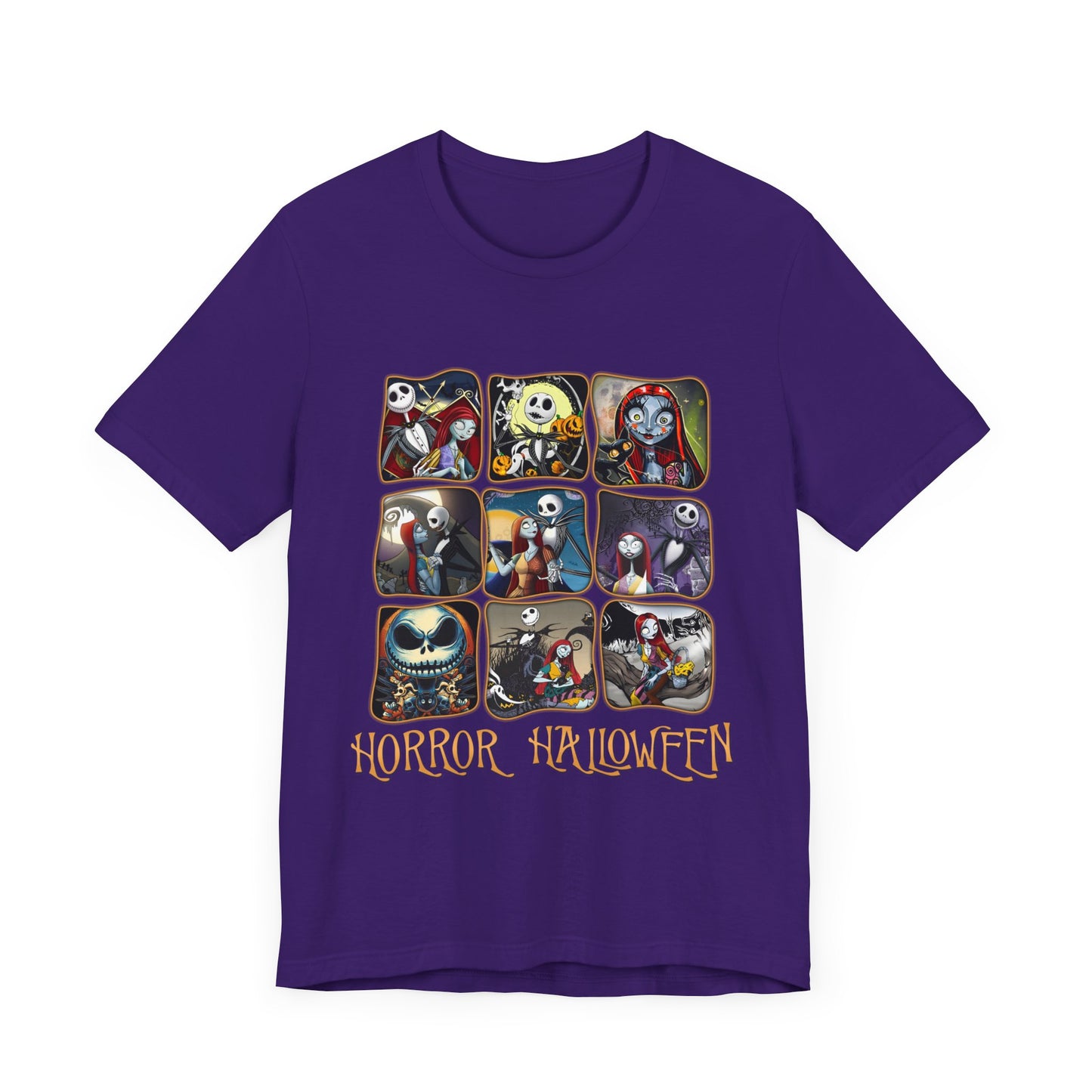 Horror Halloween Jersey Short Sleeve Tee