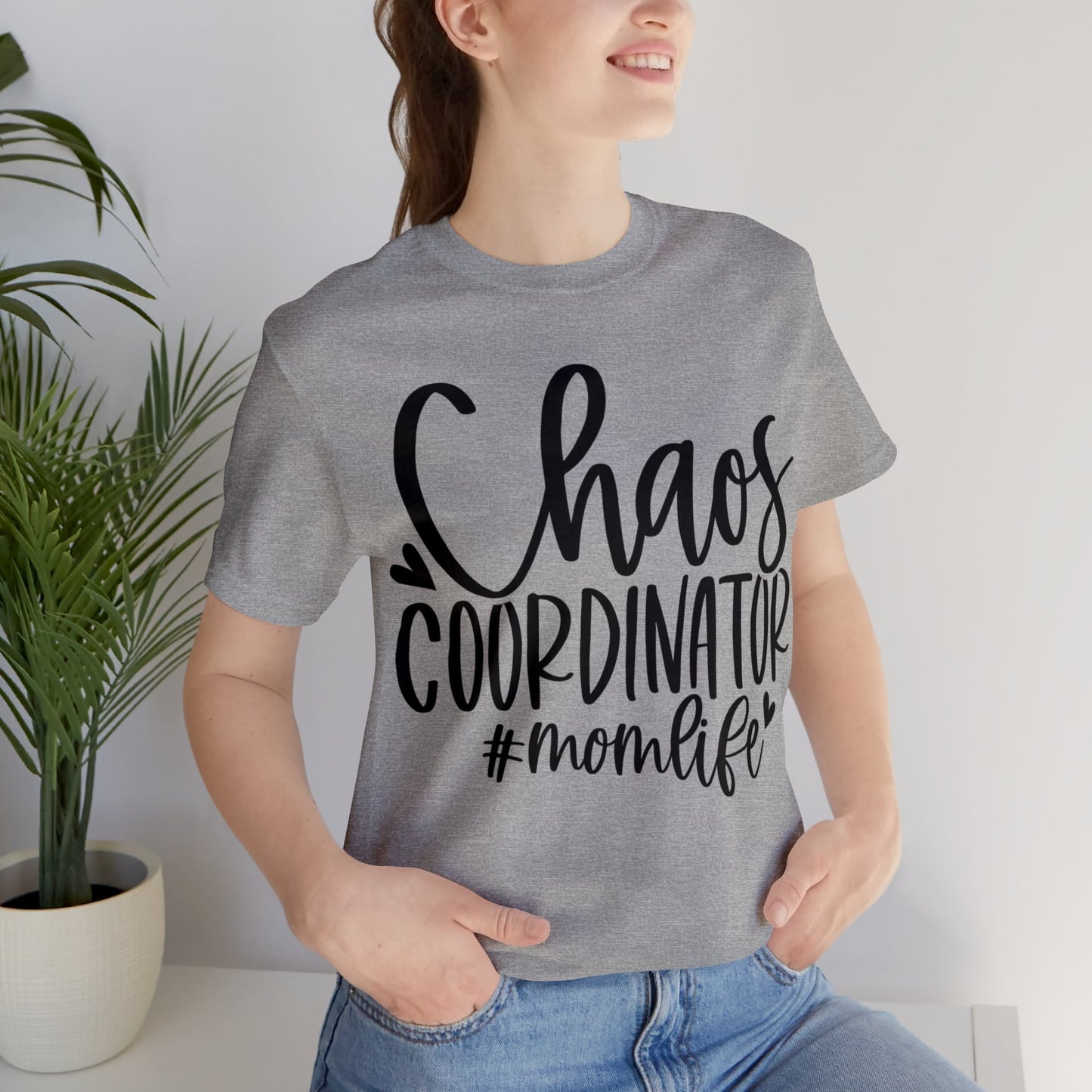 Chaos Coordinator #momlife short sleeve tshirt