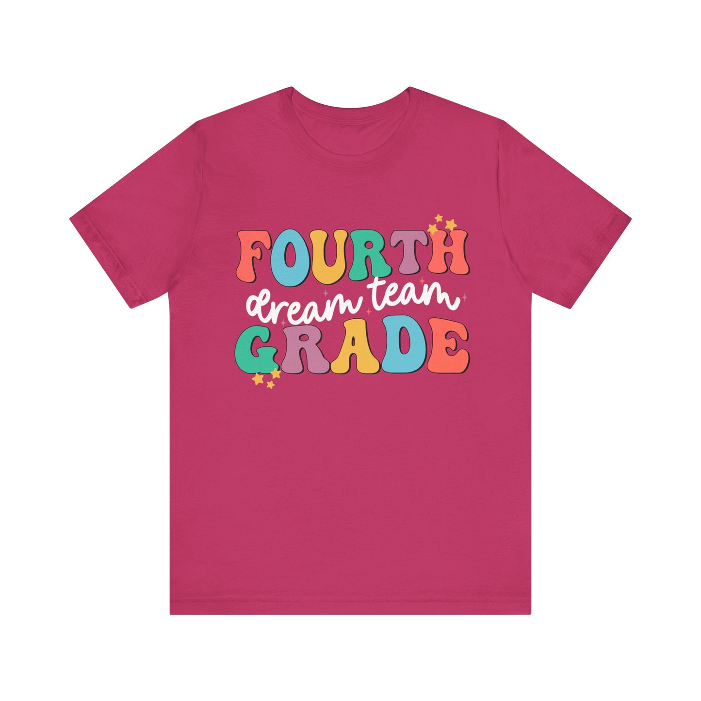 Fourth Grade Dream Team Jersey Short Sleeve Tee