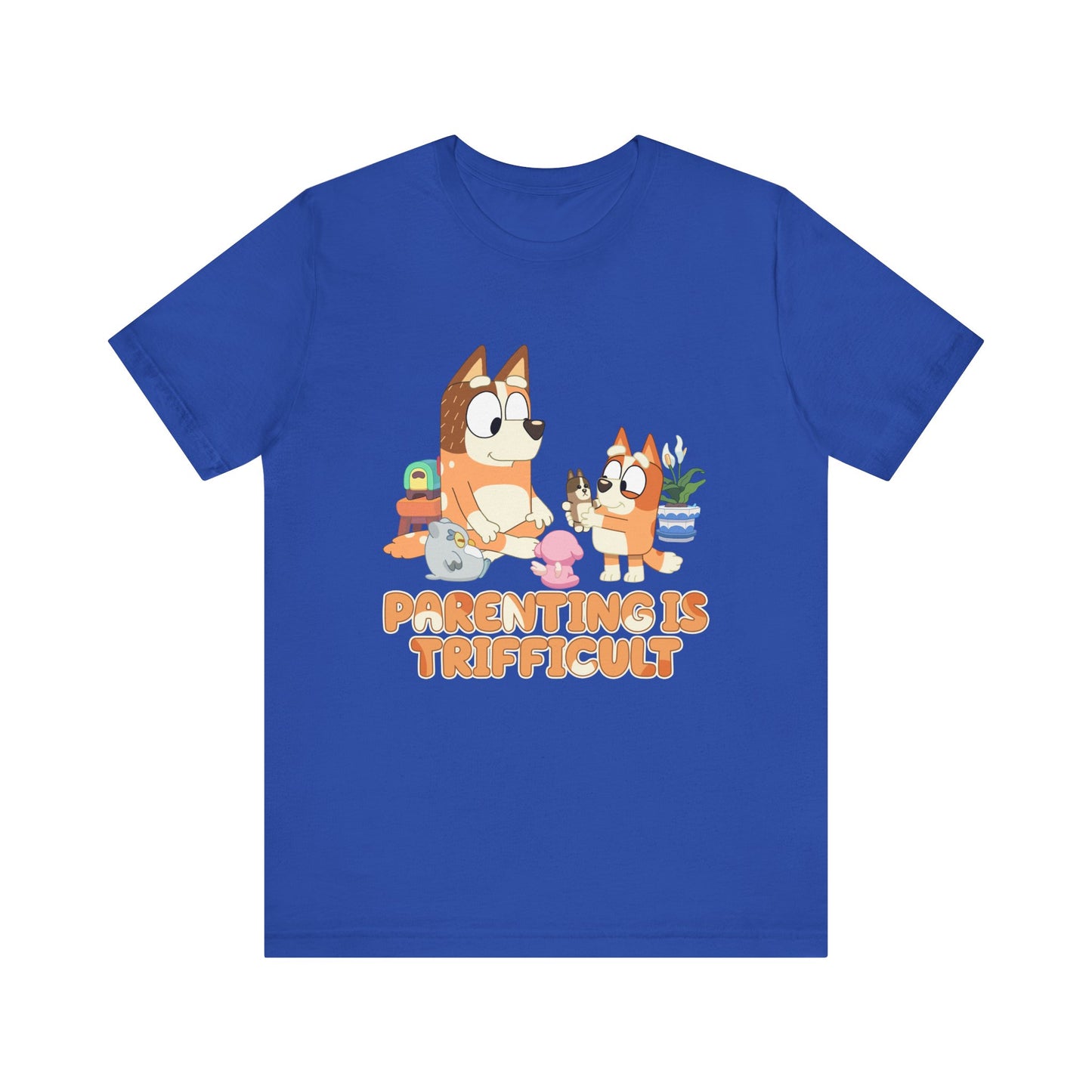 Parenting is Trifficult Short Sleeve Tee